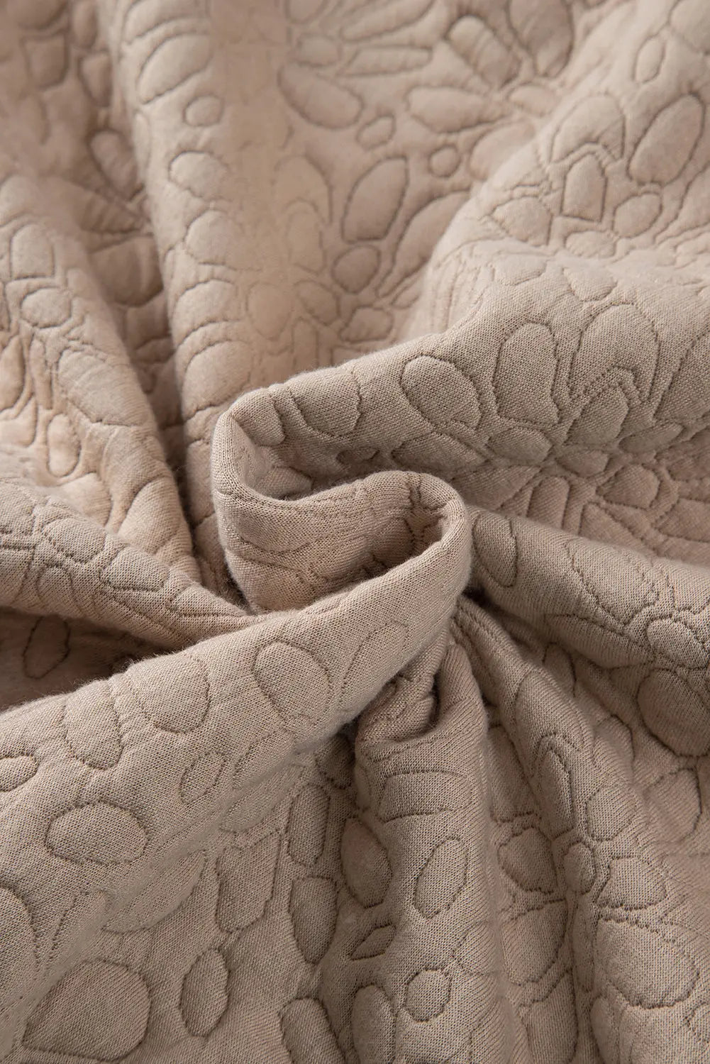 White Floral Quilted Jacket Beagle Boutique Fashion Outlet