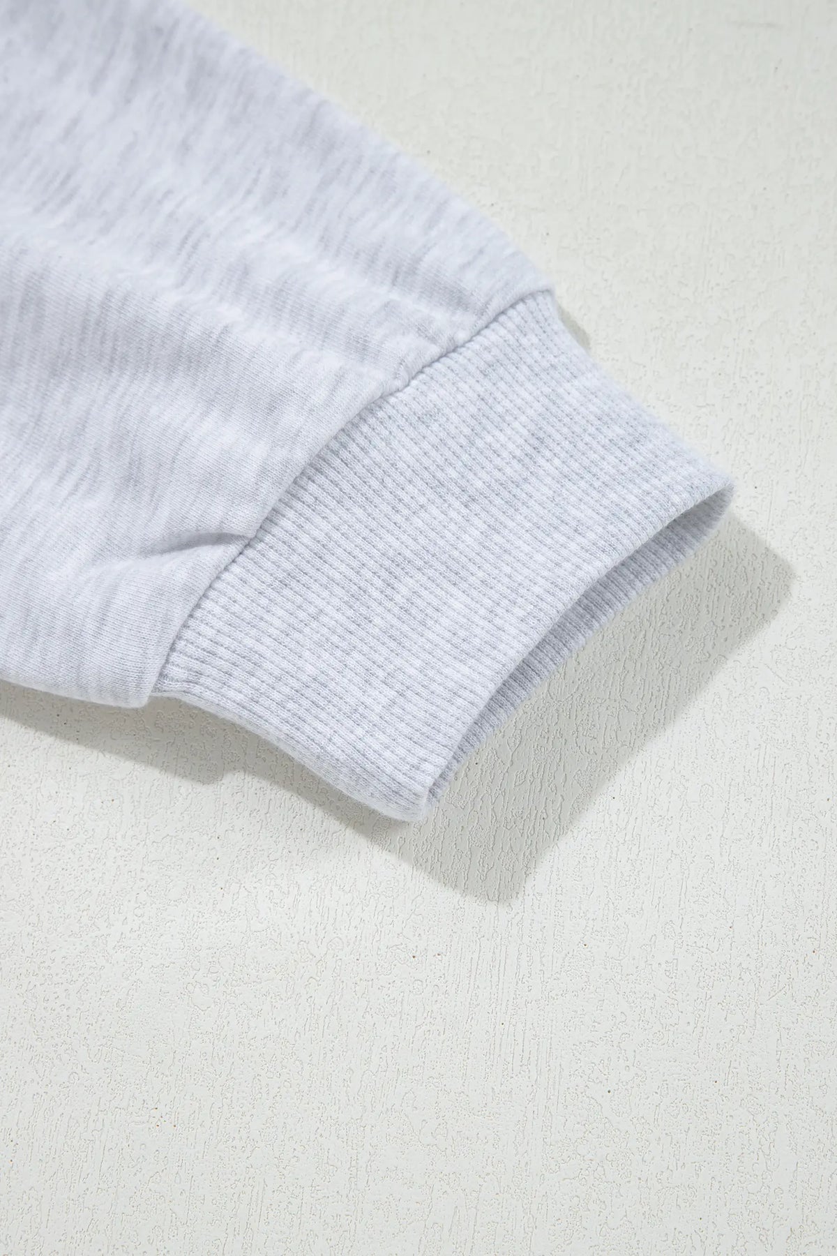 Chenille Embroidered Rugby Bow Game Day Oversized Sweatshirt – Grey
