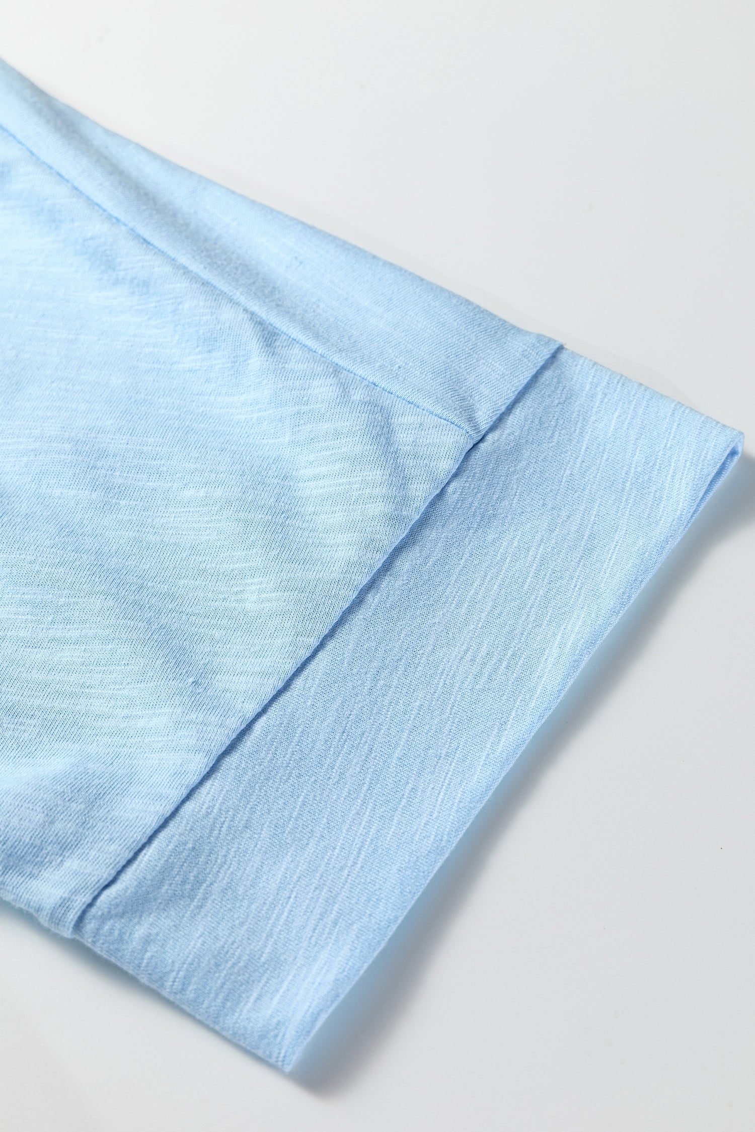 Flower Patched Exposed Seam Bracelet Sleeve Oversized T-Shirt - eAura