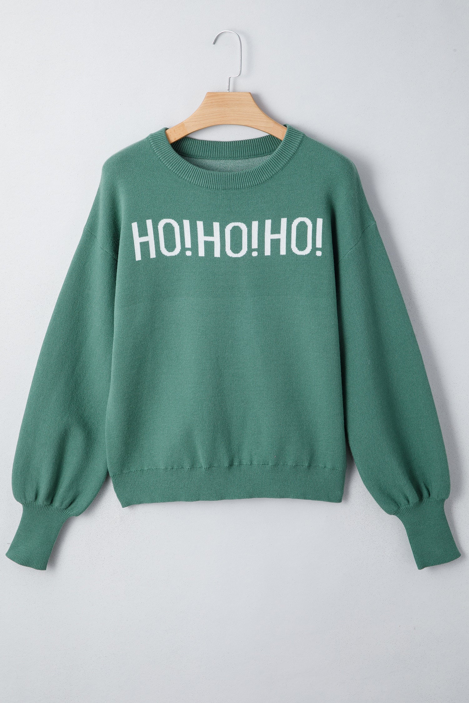 HO MERRY CHRISTMAS Drop Shoulder Loose Sweater - Sweaters & Cardigans/Sweaters