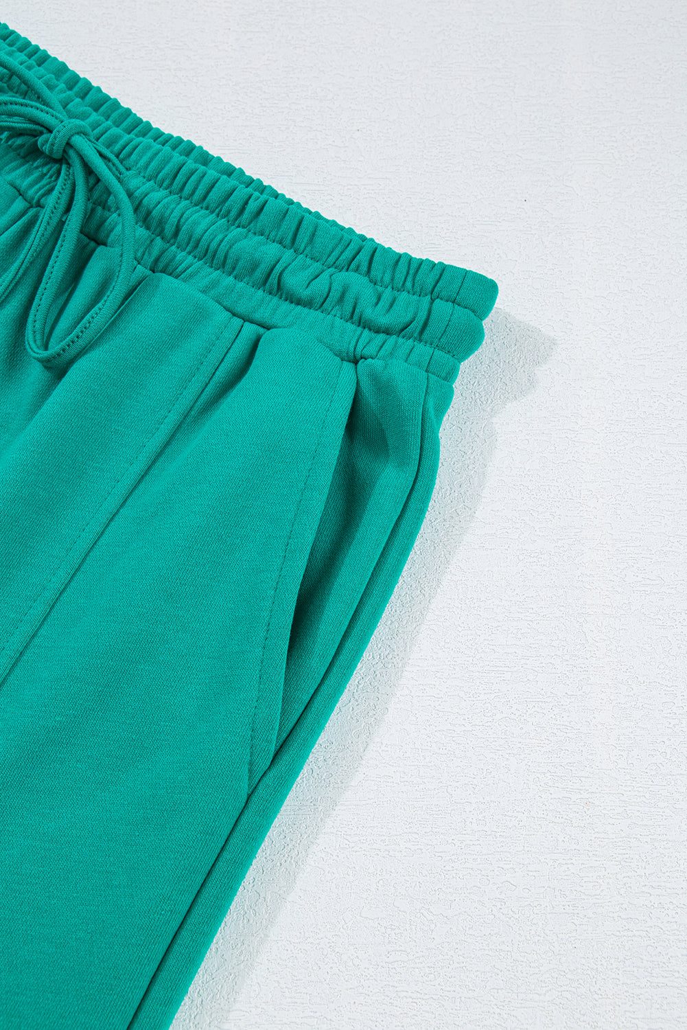 Lapis Solid Colour Mineral Wash Pullover Top and Cargo Pants Set Beagle Boutique Fashion Outlet