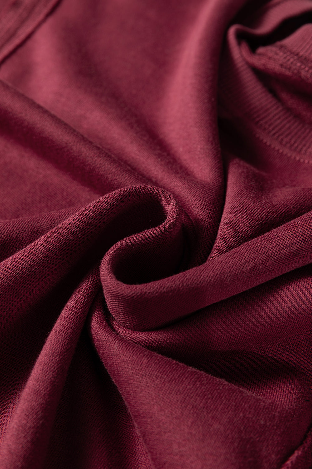 Colourblock Patchwork Sleeve Raw Seam Sweatshirt - eAura