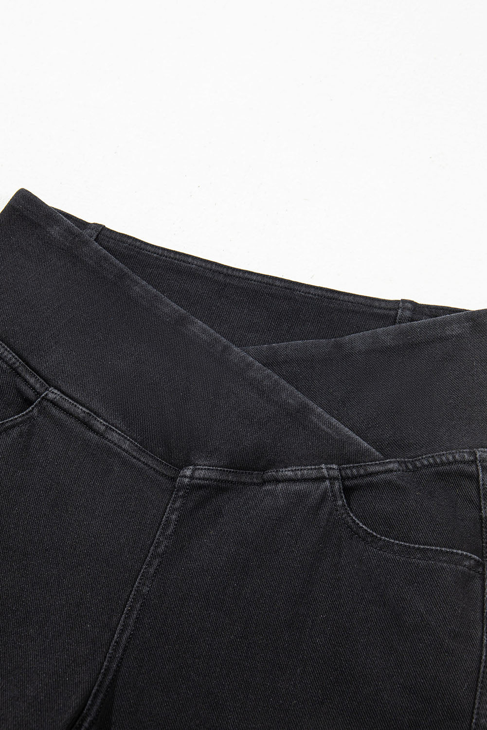 Black Arched Waist Stretchy Slim Fit Jeggings Beagle Boutique Fashion Outlet