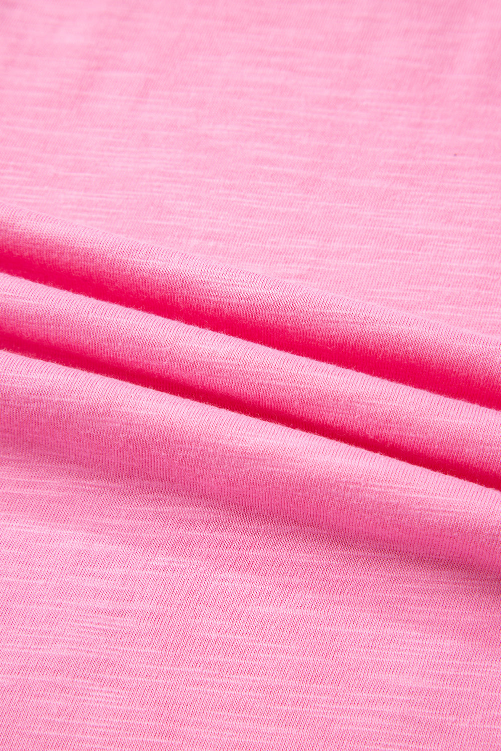 Pink Loose Fit Half Sleeve T Shirt and Skirt Set eAura