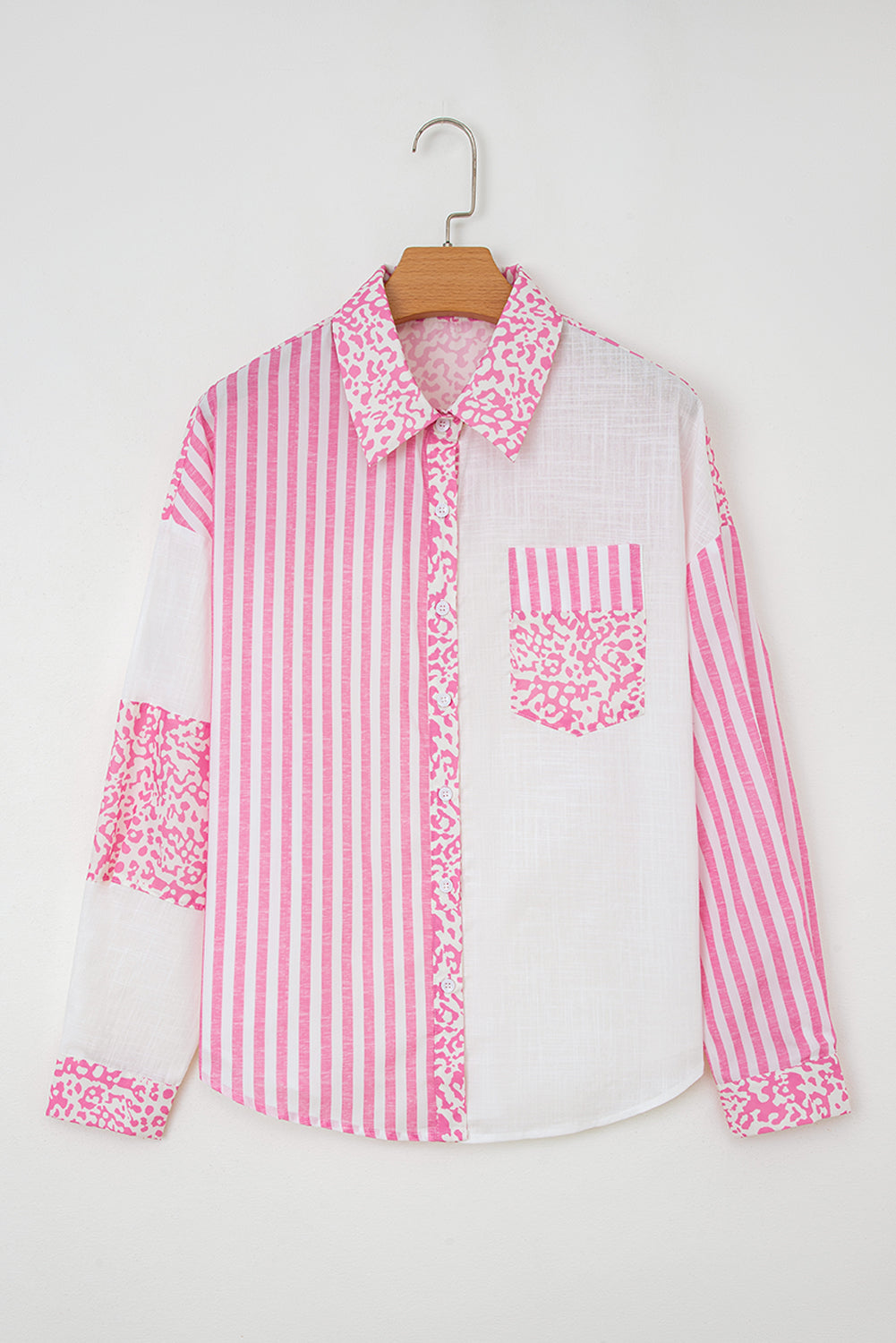 Leopard Striped Western Casual Shirt - eAura