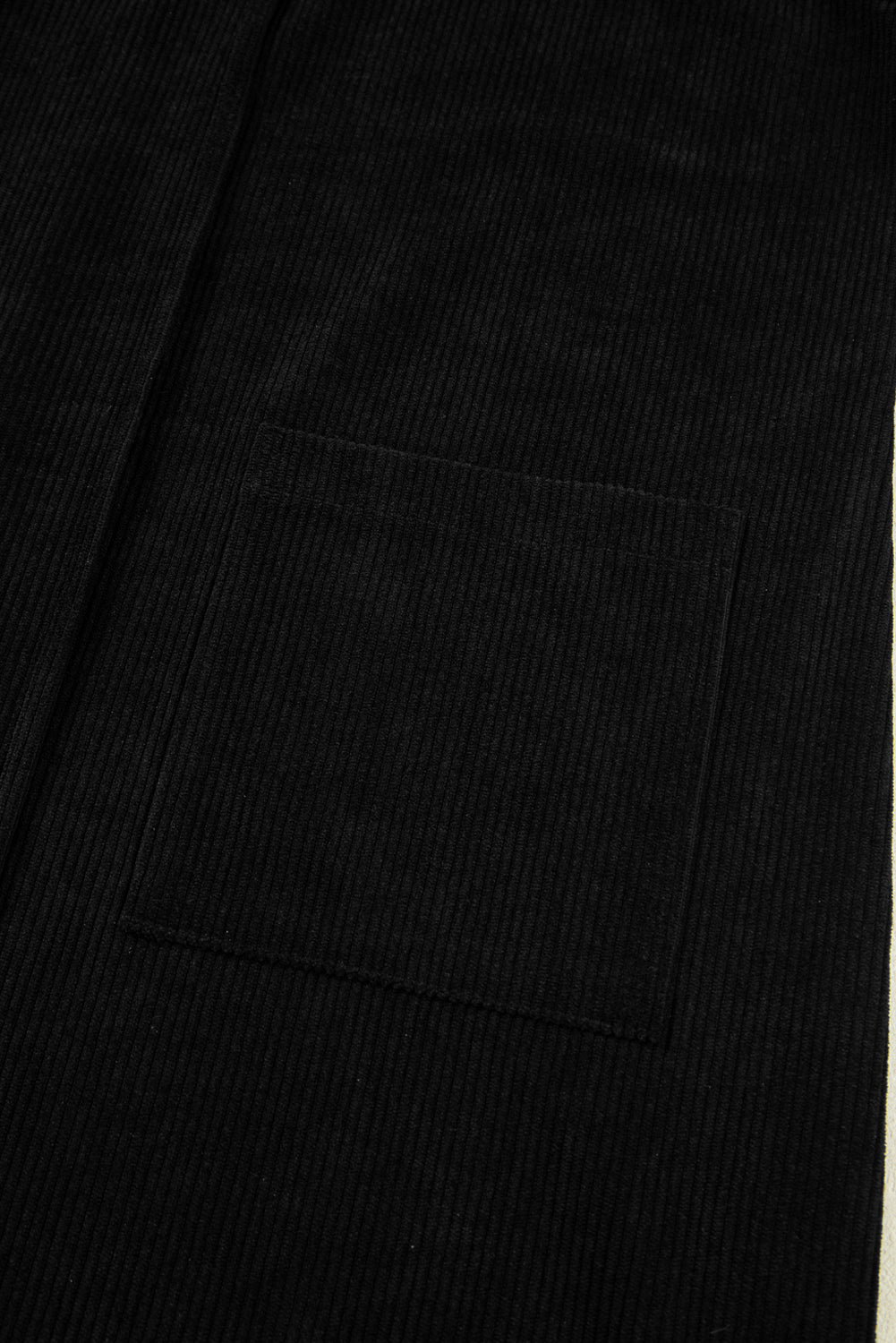 Soft Corduroy Sleeveless Mini Dress With Patched Pockets - eAura