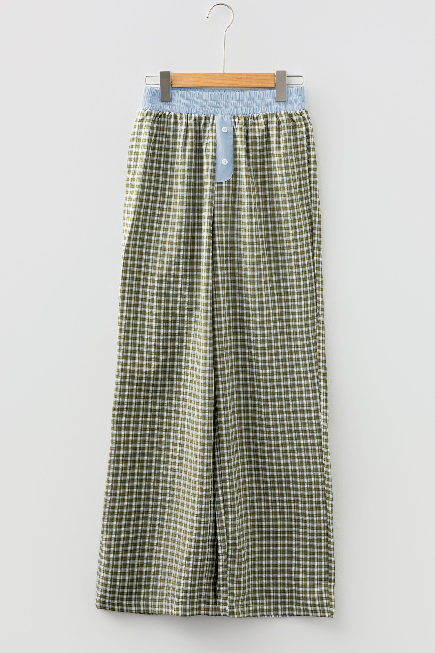 Preppy Gingham Boxer Trousers - eAura