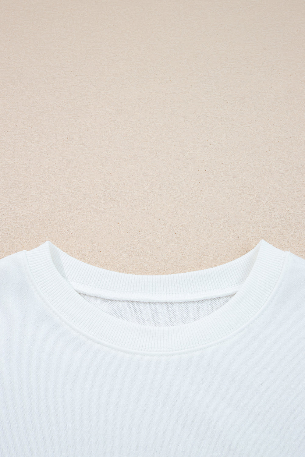Striped Detail Drop Shoulder Oversized Sweatshirt