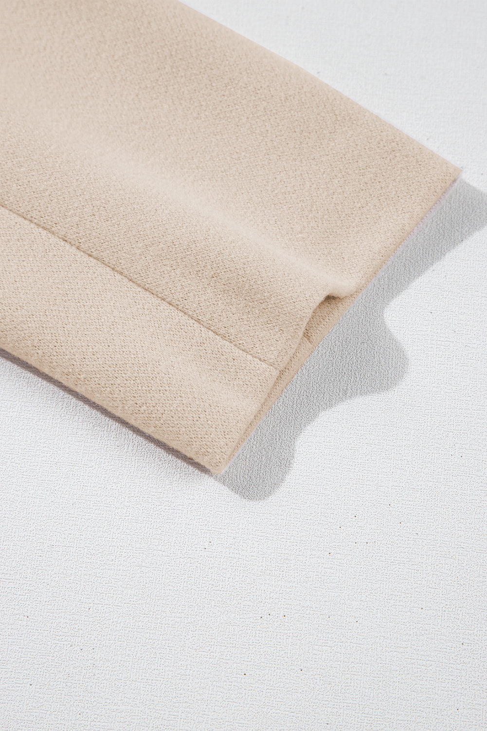 Dark Khaki Single Breasted Lapel Collar Flap Pocketed Overcoat - eAura