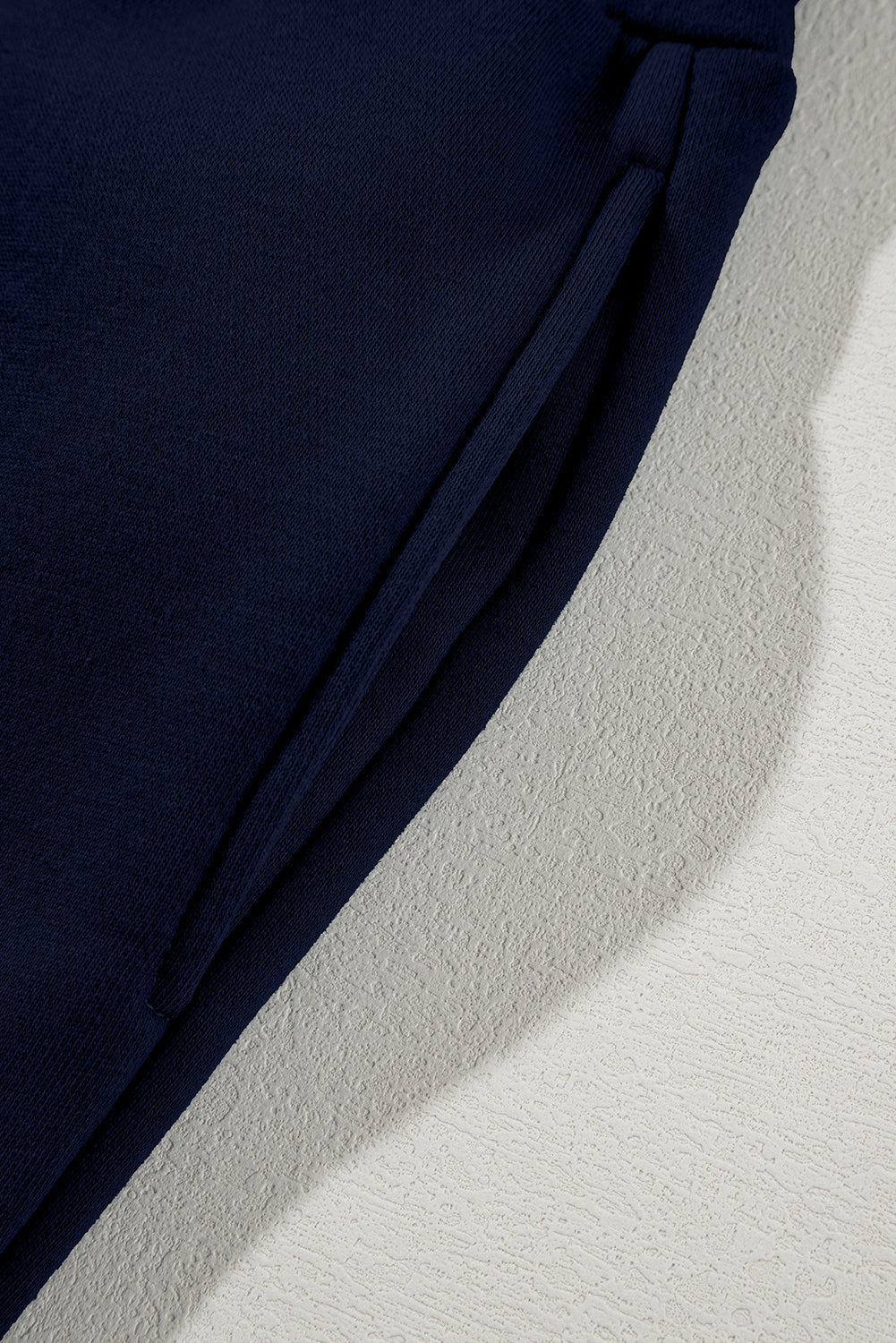 Drop Shoulder Zip Up Jacket Drawstring Joggers Co-ord Set - eAura