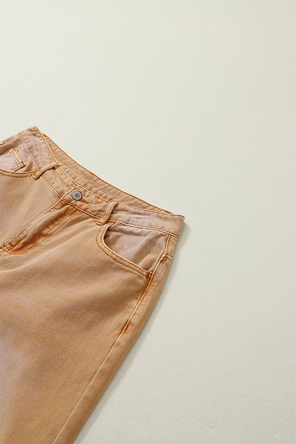 Black Distressed Hollow-out High Waist Cropped Flare Jeans Beagle Boutique Fashion Outlet