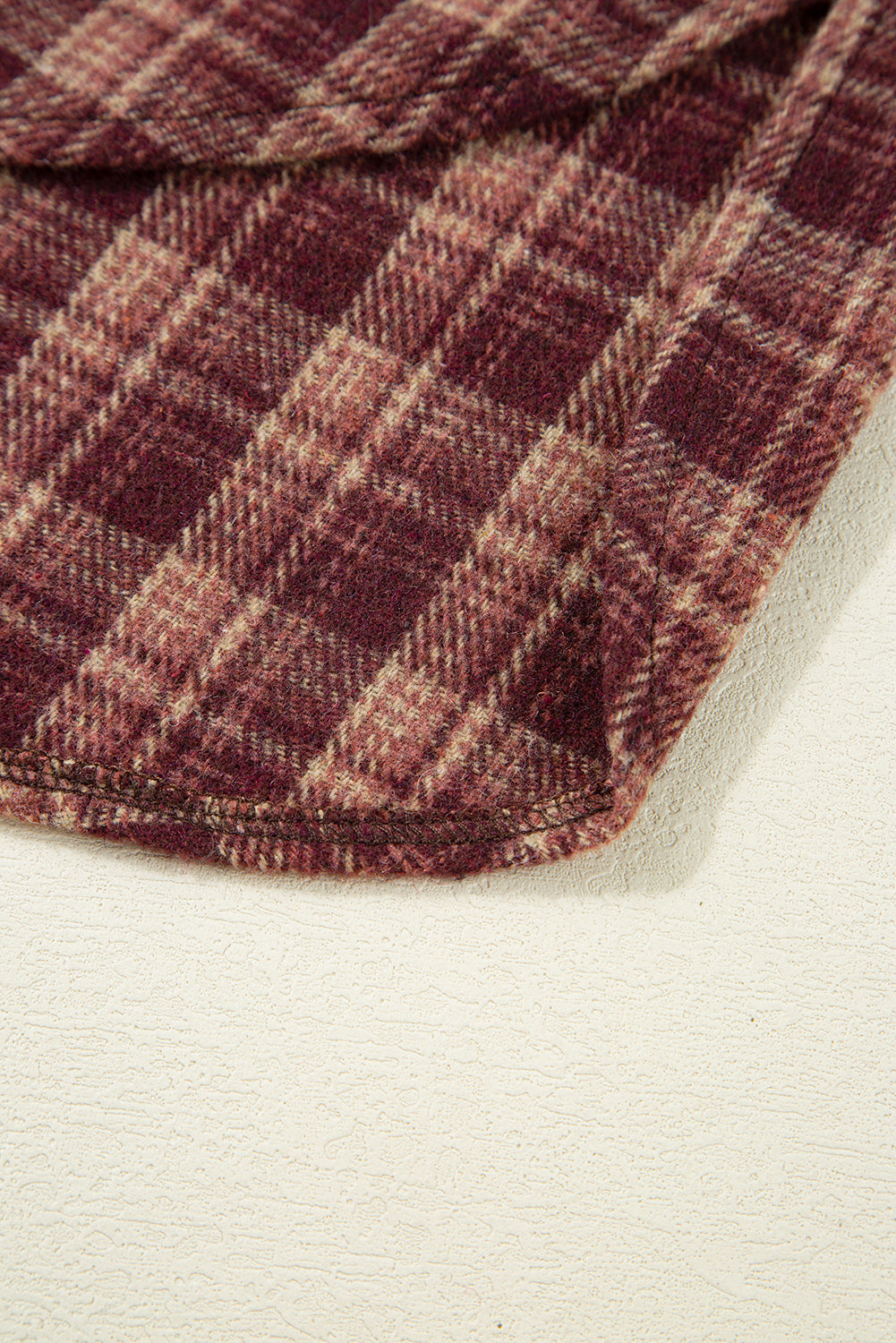 Green Plaid Patchwork Drop Shoulder Sweatshirt - eAura