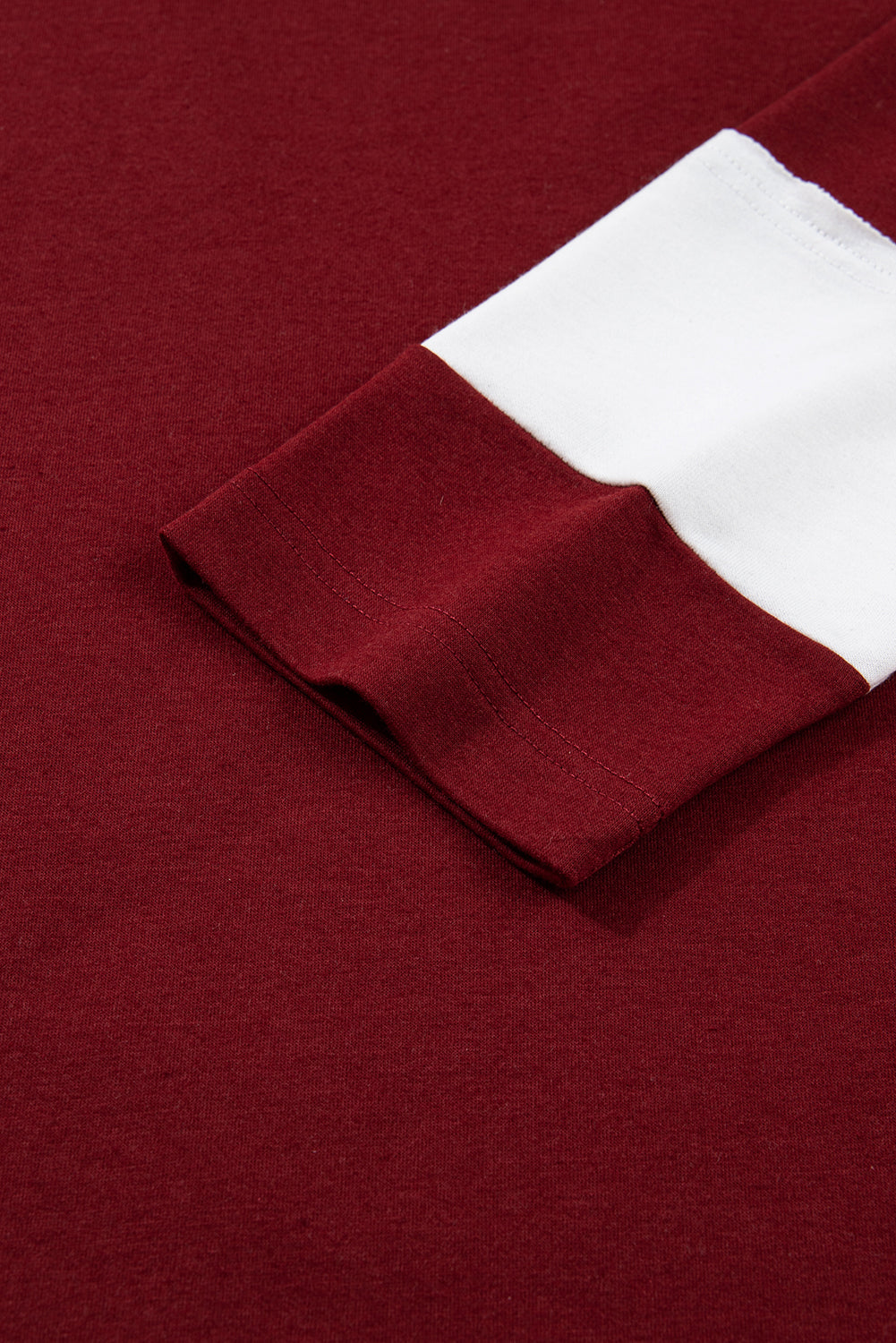 Daisy Flower Patched Round Neck Long Sleeve Top - eAura