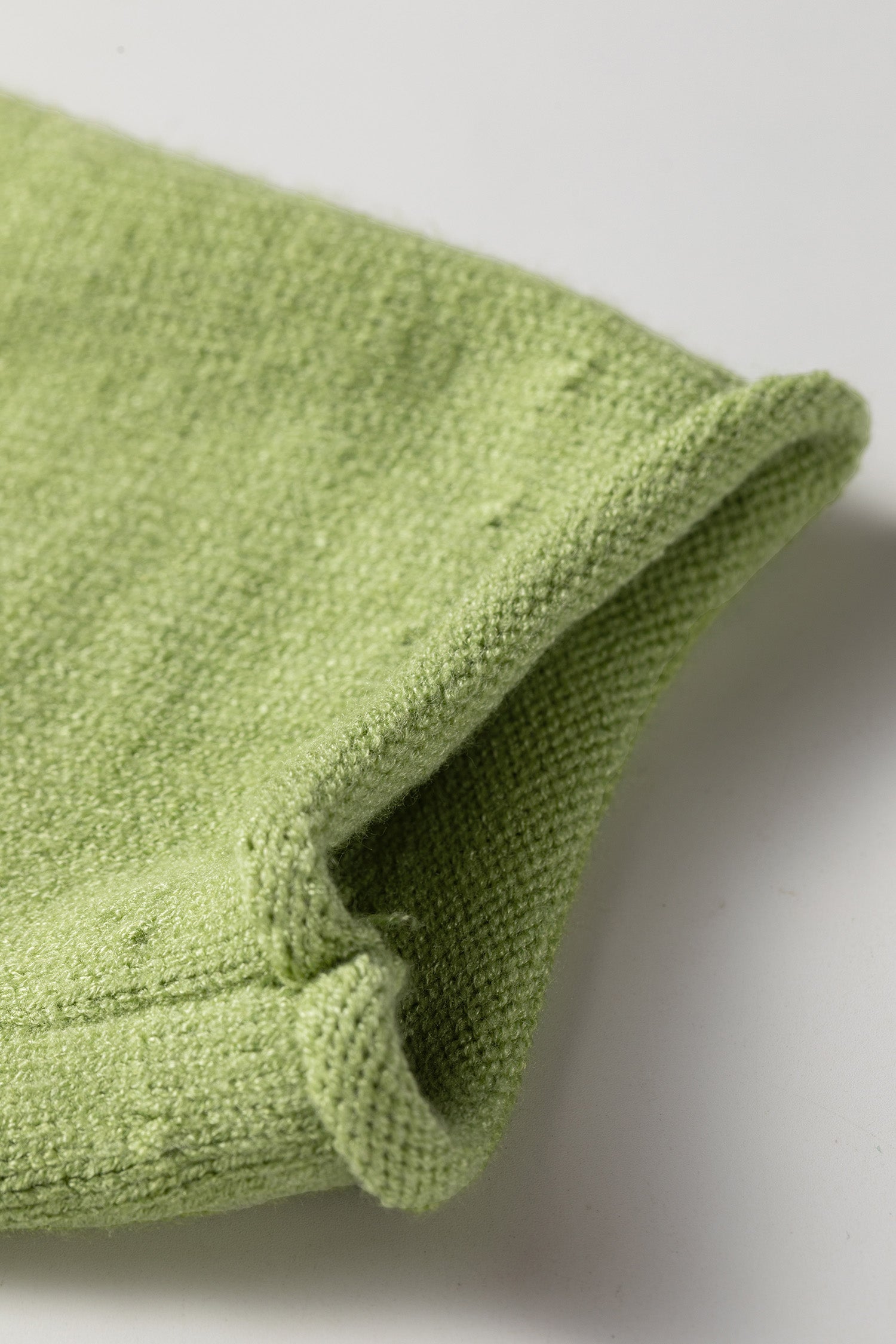 Unique Fish Knit Oversized Round Neck Sweater – Meadow Mist Green