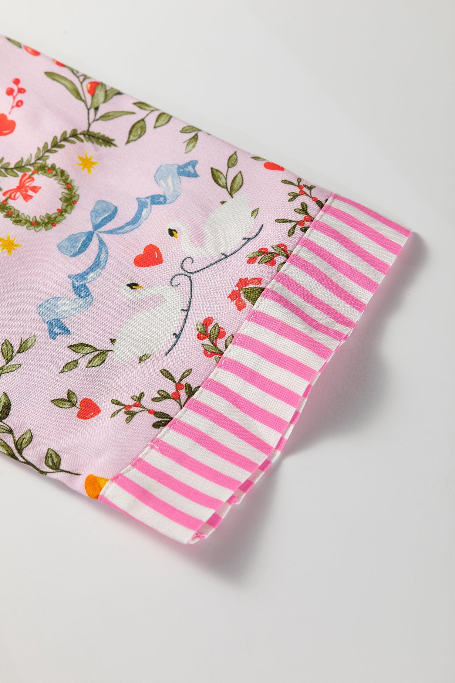 Christmas Print Nutcracker Long Sleeve and Shorts Pyjama Set - eAura