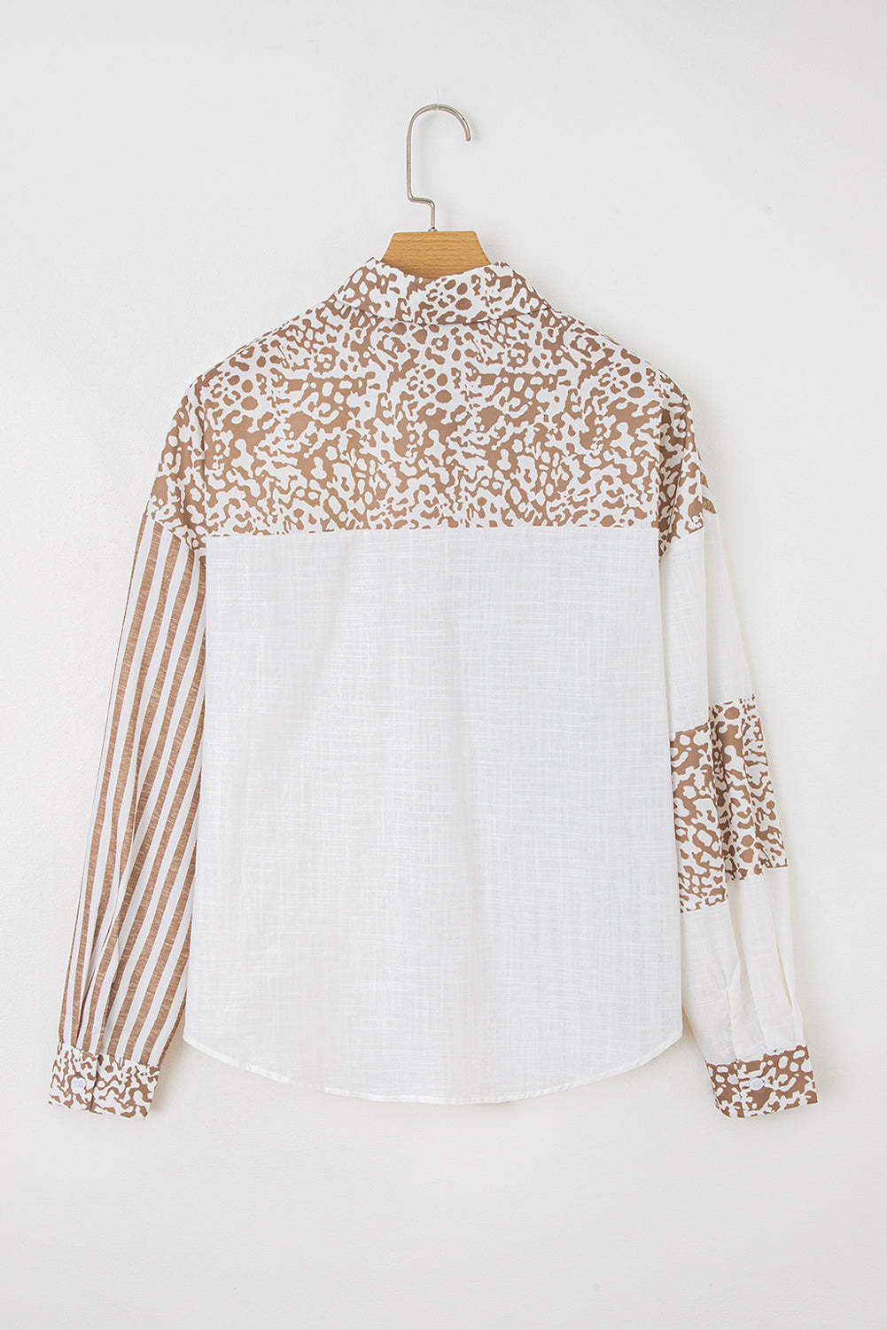 Leopard Striped Western Casual Shirt - eAura