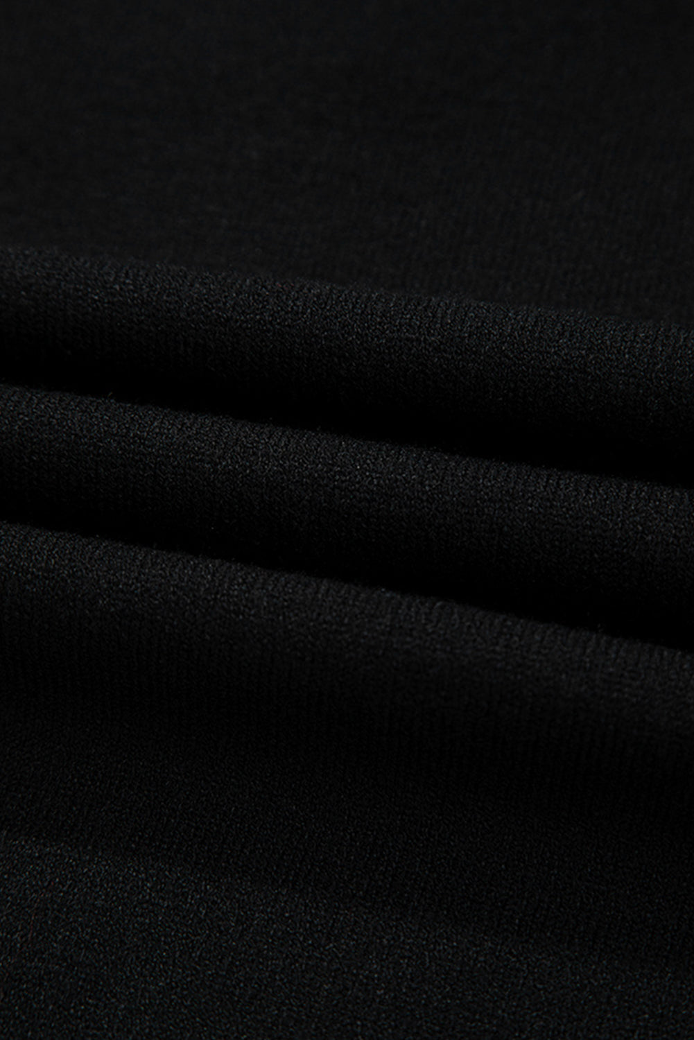 Black Pearl Bow Necklace Embellished Short Sleeve Knitted T Shirt eAura