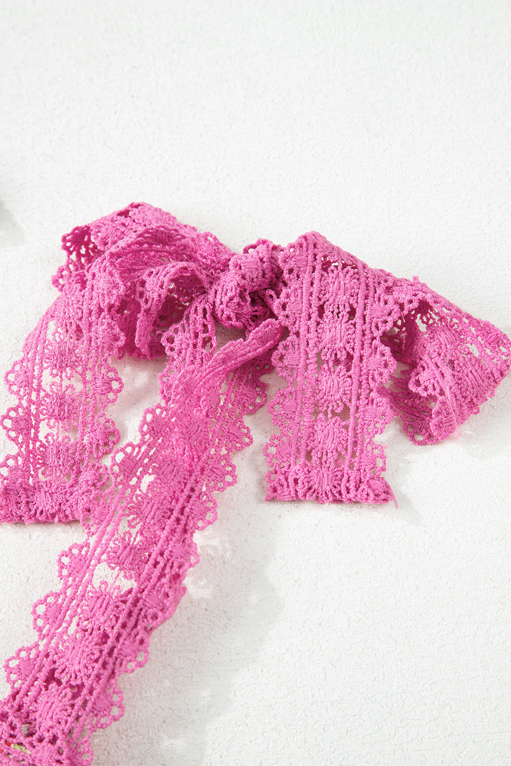 Rose Floral Lace Tied Strap Empire Waist Maxi Dress eAura