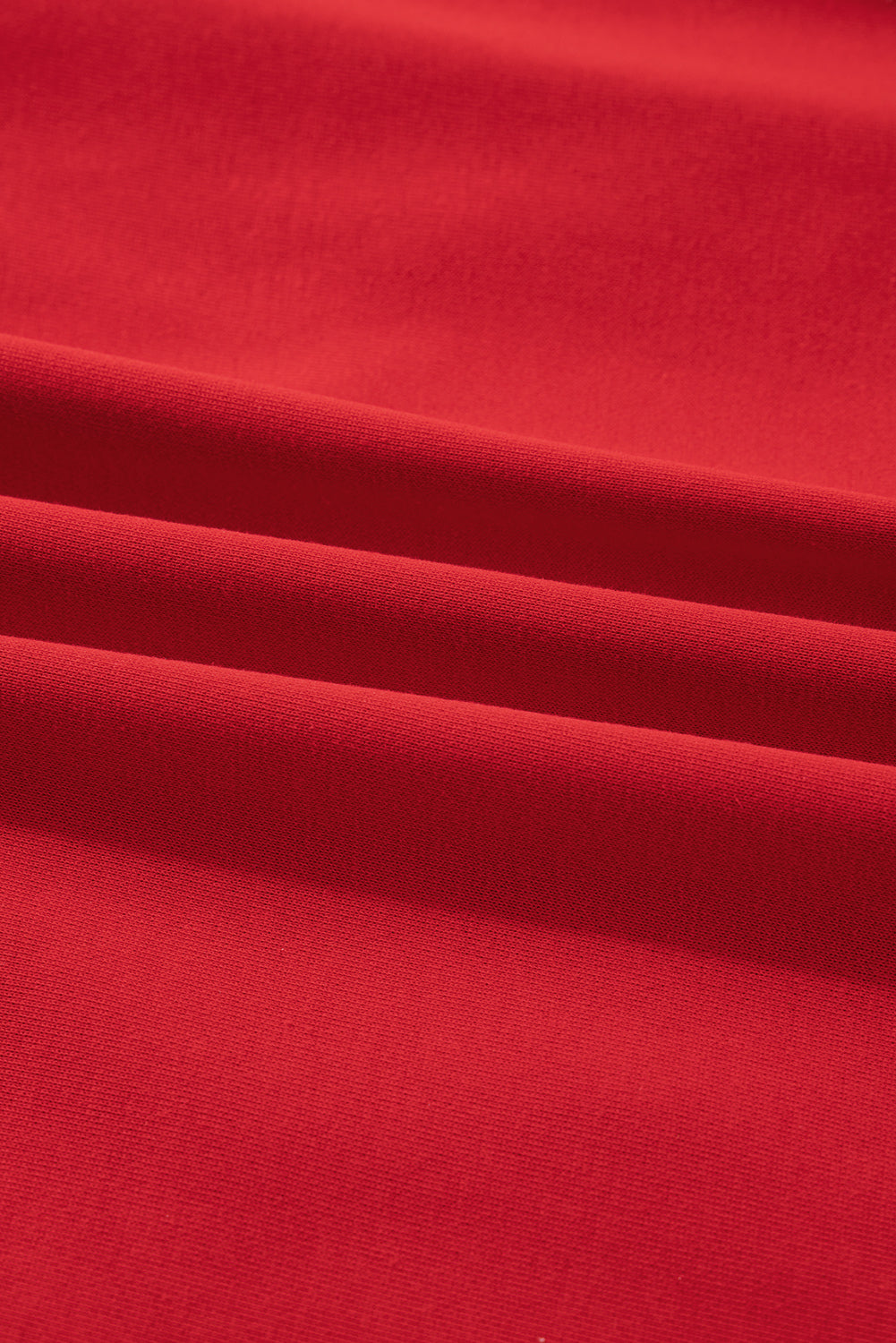 Fiery Red Merry Script Holiday Christmas Graphic Sweatshirt - eAura