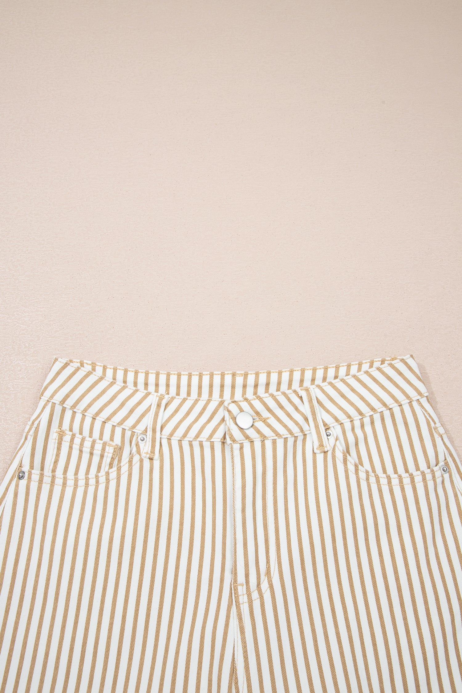Striped Barrel Jeans – Brown, Khaki & Sky Blue