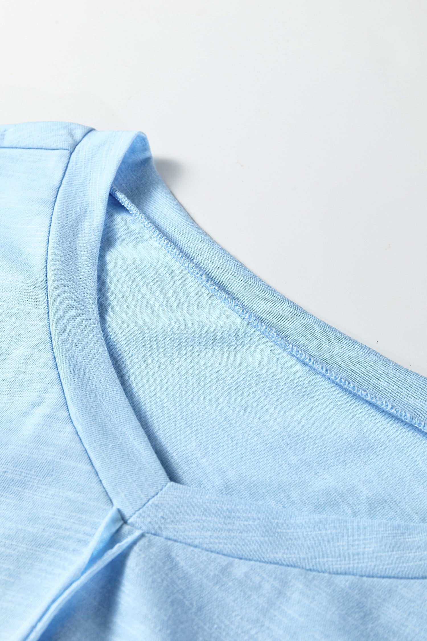 Flower Patched Exposed Seam Bracelet Sleeve Oversized T-Shirt - eAura