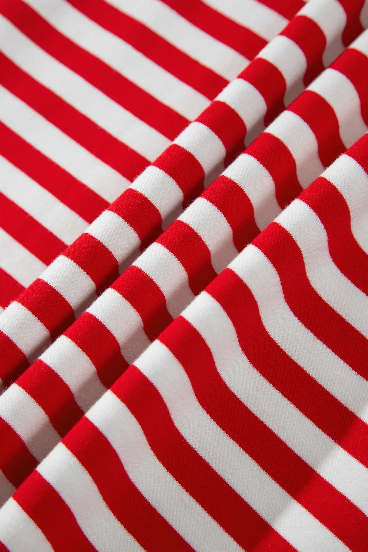 Colourblock Trim Polo Collar Drawstring Elastic Waist Band Casual 2pcs Outfit – Red Stripe
