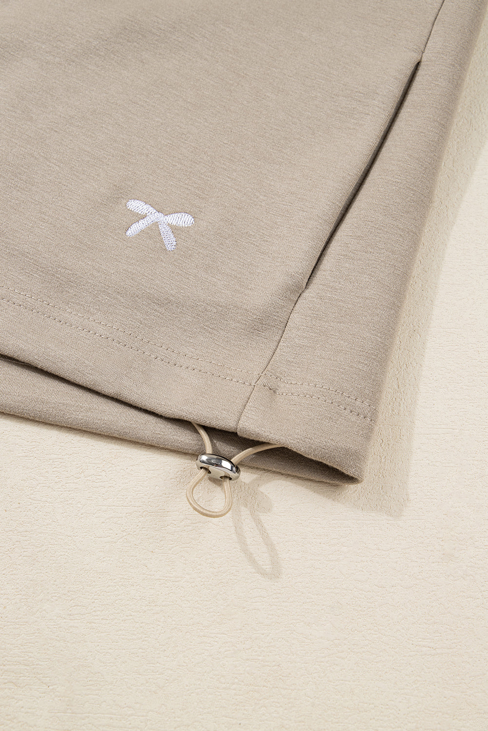 Goat Contrast Bow Embroidered Zip Up Jacket Hoodie Dear-Lover Dropshipping