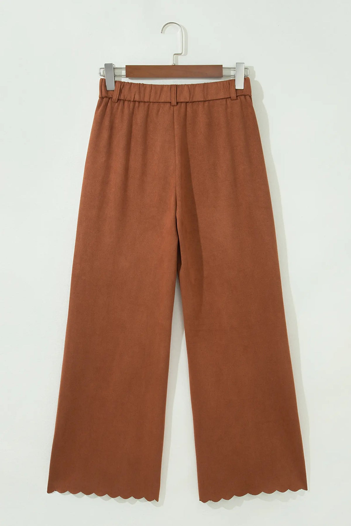 Scalloped Edge Pocket Full-Length Pant – Thai Curry
