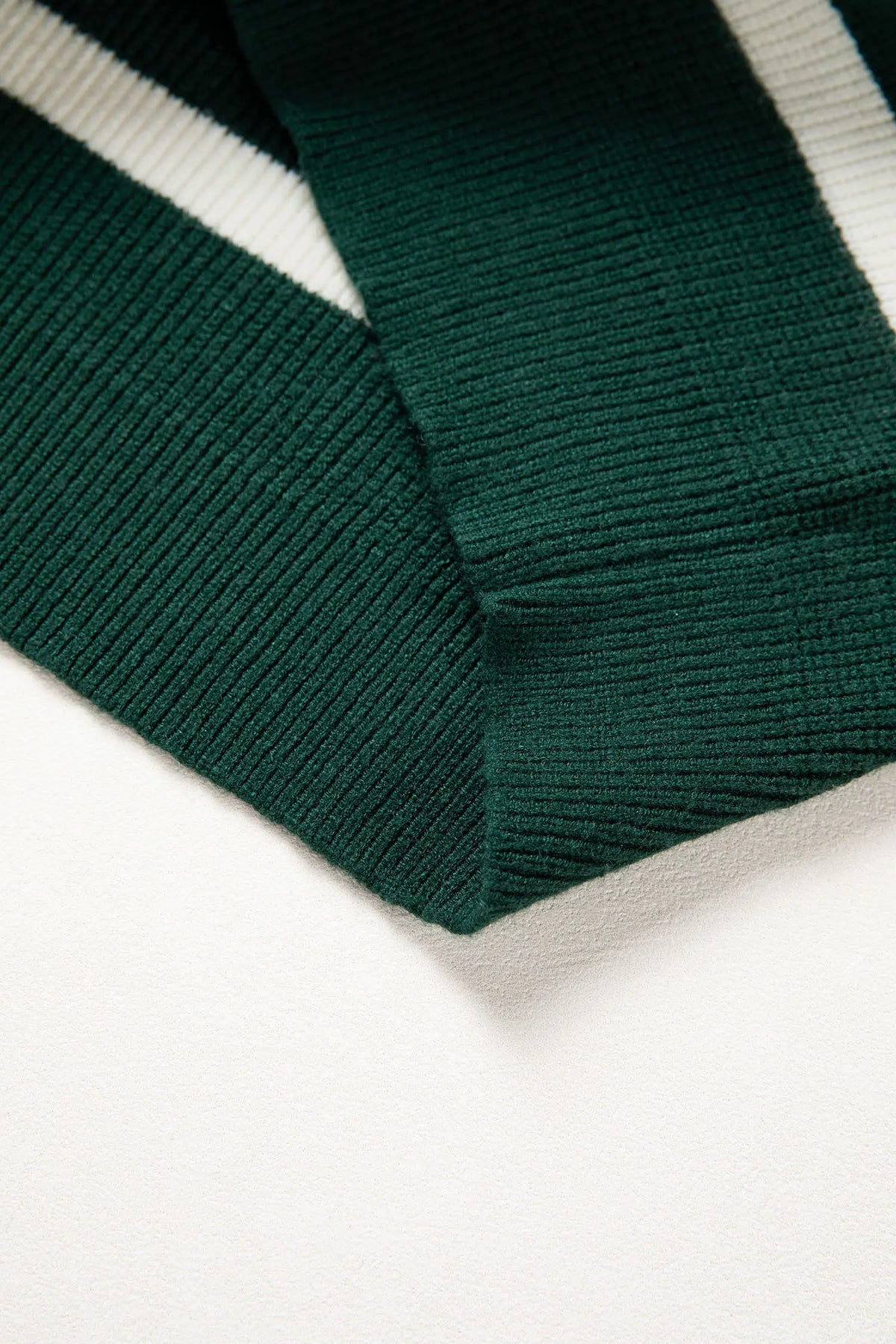 Ribbed Half Zip Collared Sweater Vest – Chicory Coffee