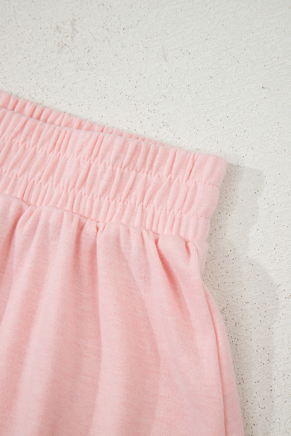Light Pink 3 Pcs Crop Tank Top Shorts with Cardigan Lounge Set eAura