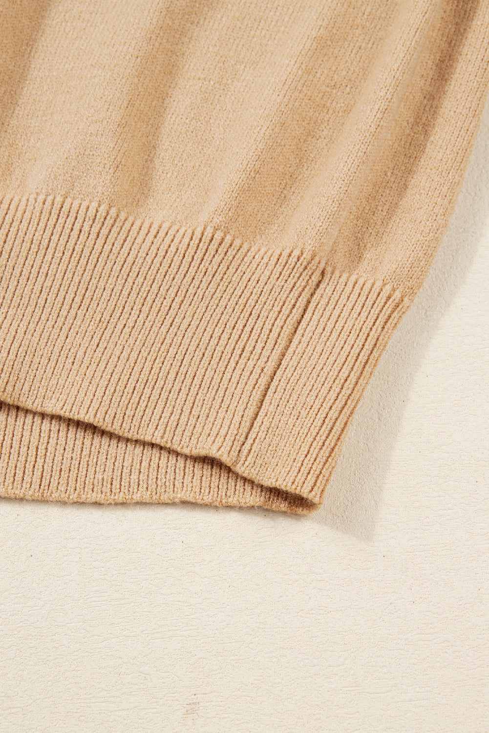 High Neck Puff Sleeve Sweater and Pleated Mini Skirt Co-ord Knit Outfit - eAura