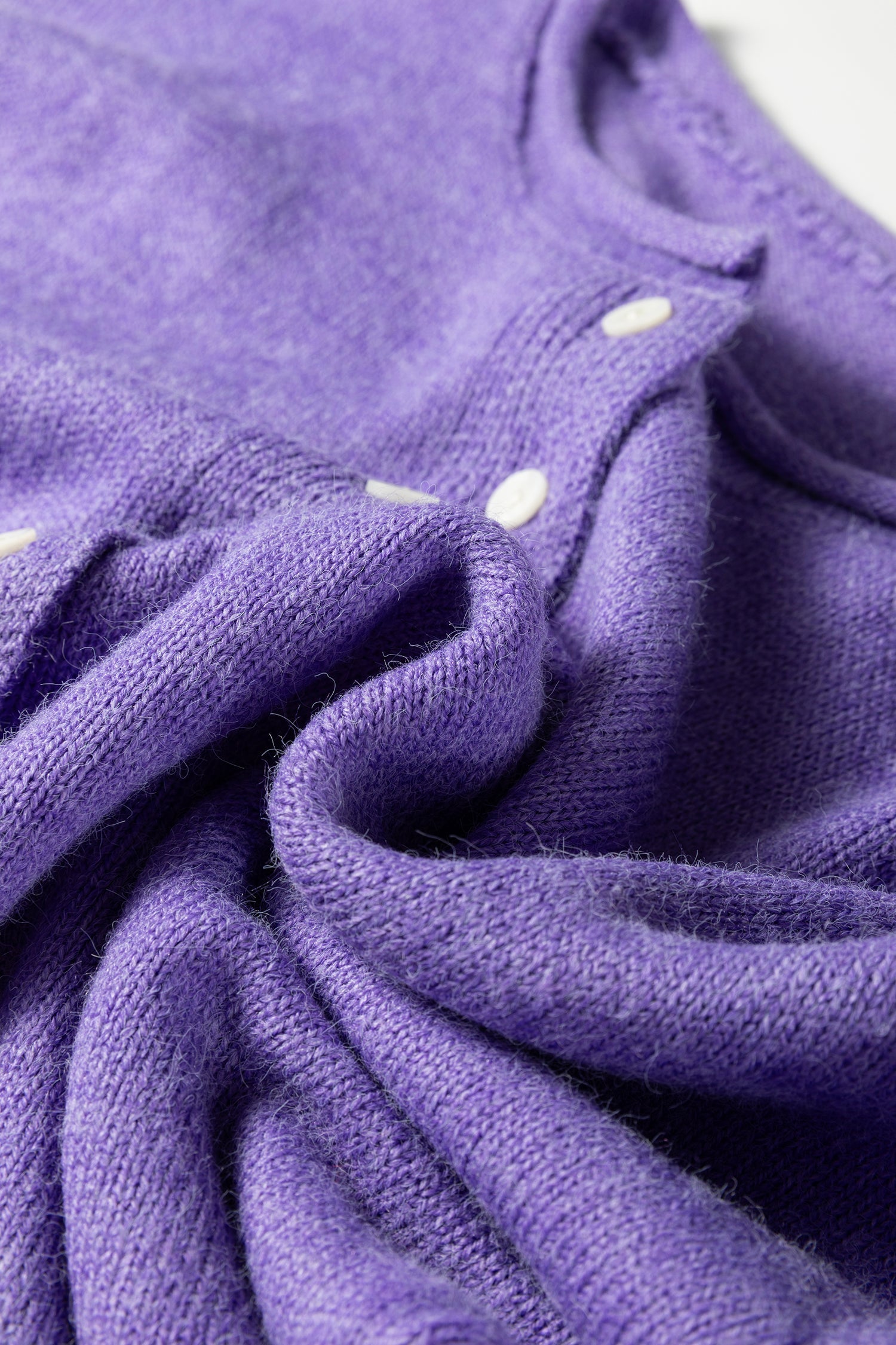 Knit Button Drop Shoulder Sweater Cardigan - eAura