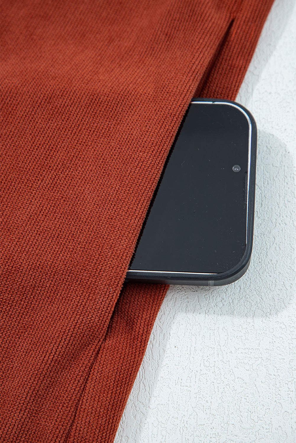 Drop Shoulder Casual Shacket With Pockets - eAura