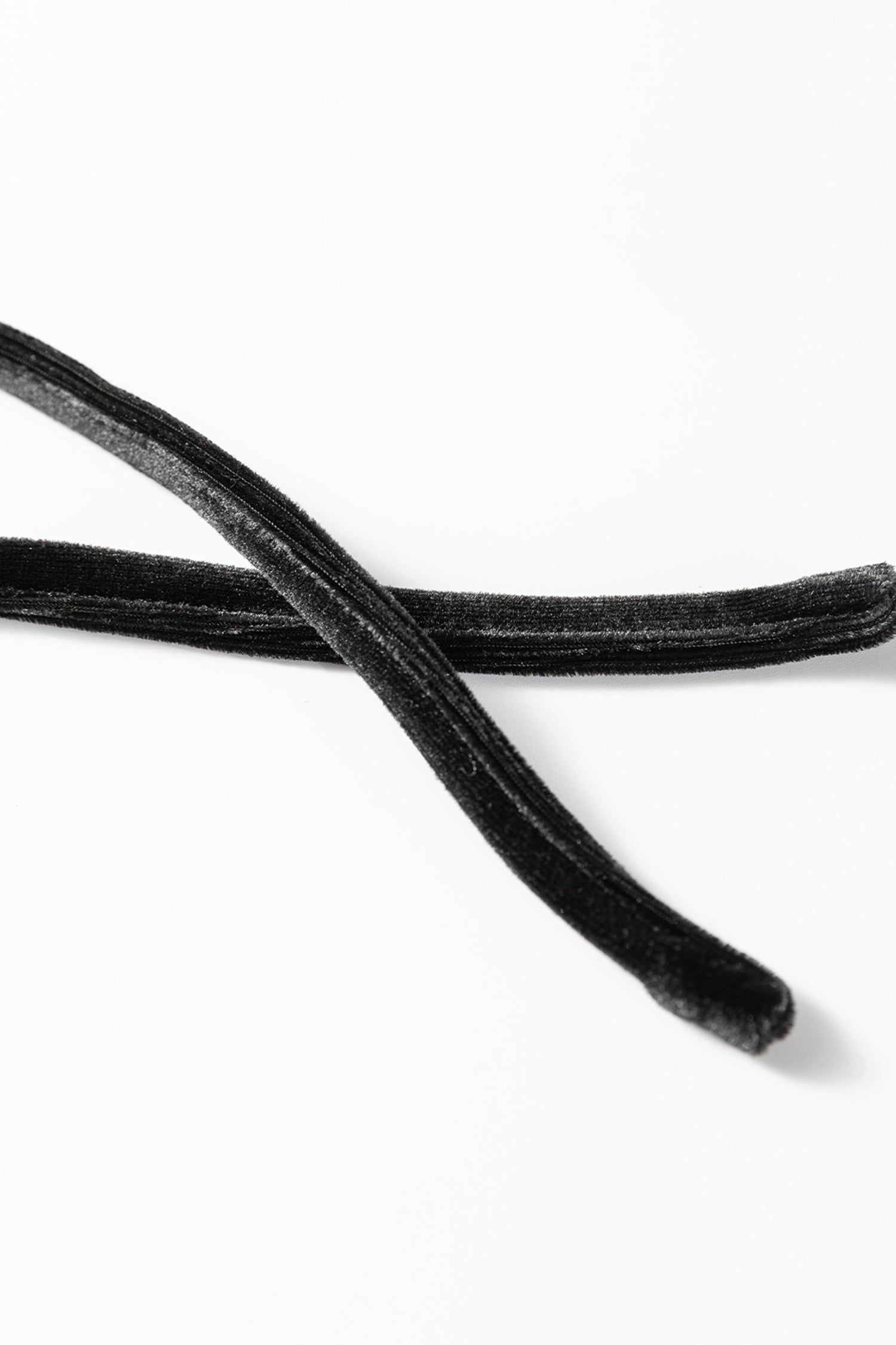 Velvet Drawstring High Waist Straight Leg Casual Trousers - eAura