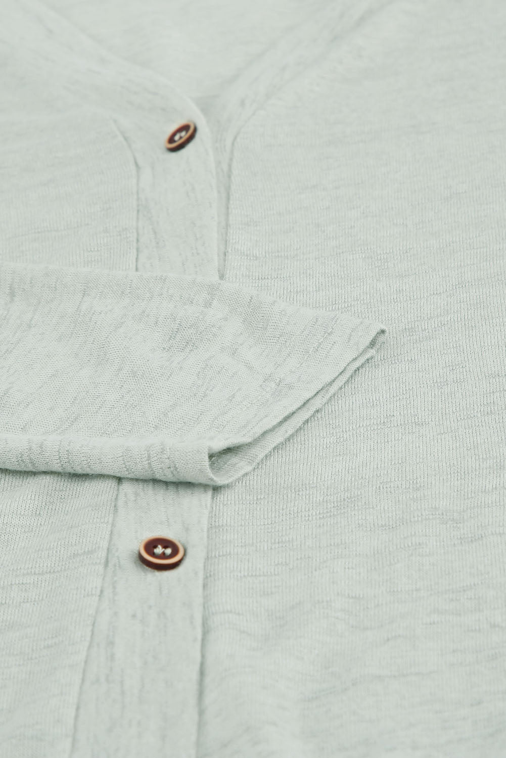 Black Solid Colour Open-Front Buttons Cardigan eAura