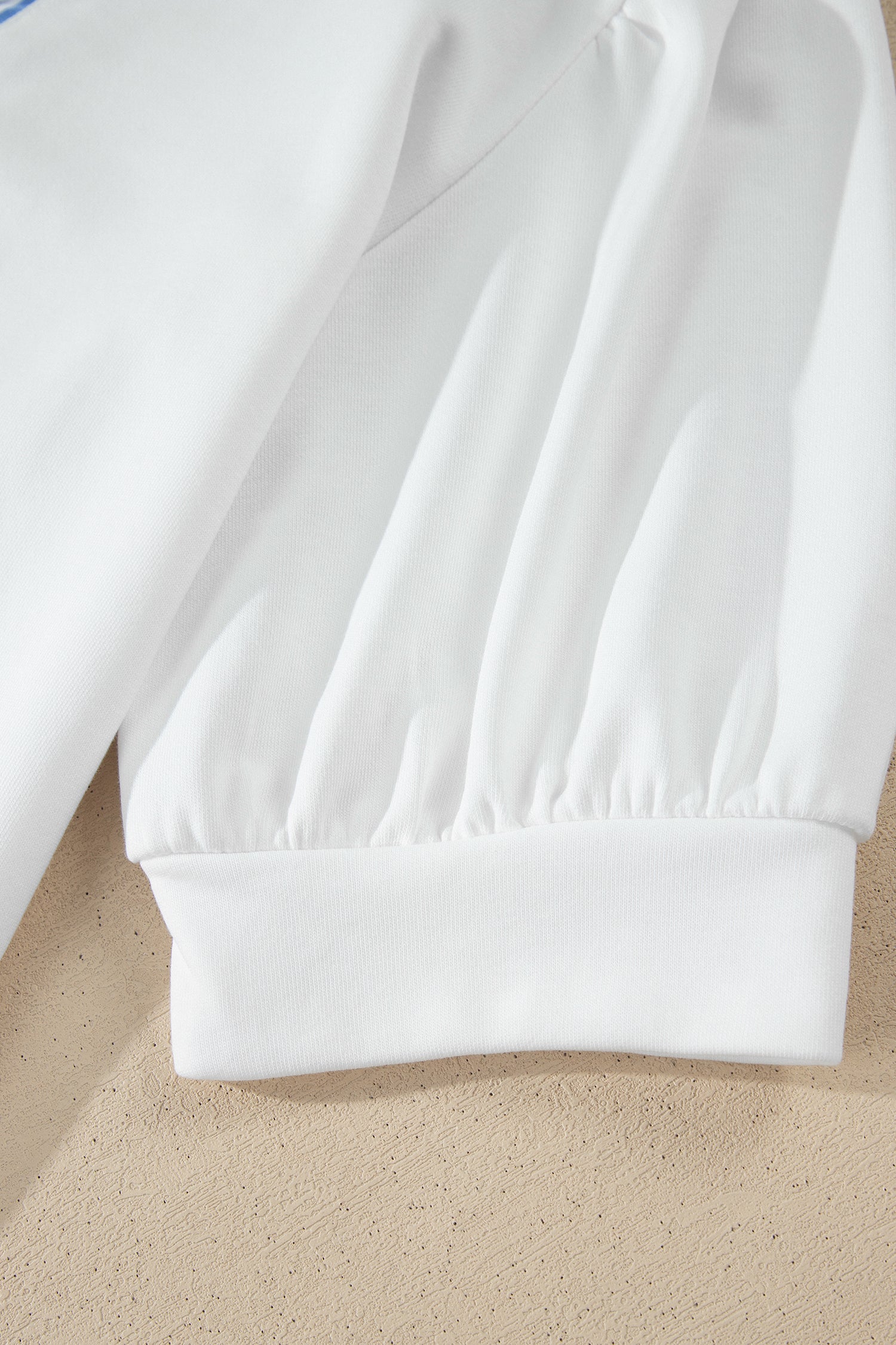 Striped Frilled Collar Short Sleeve Blouse