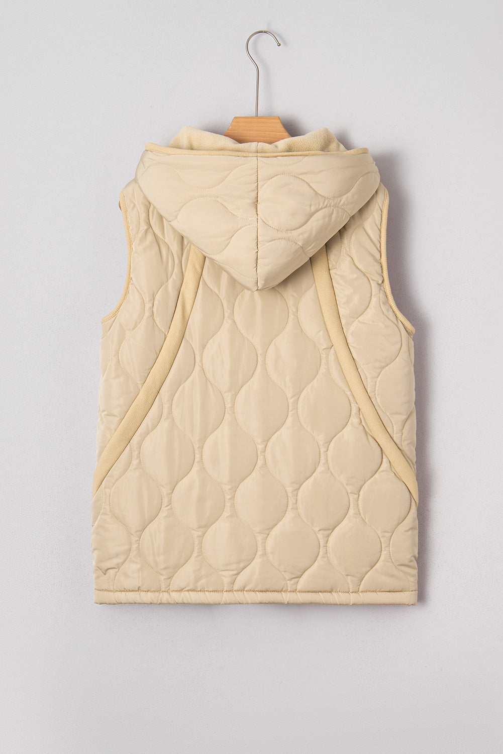 Quilted Padded Casual Winter Jacket Vest with Fleece Lining - eAura