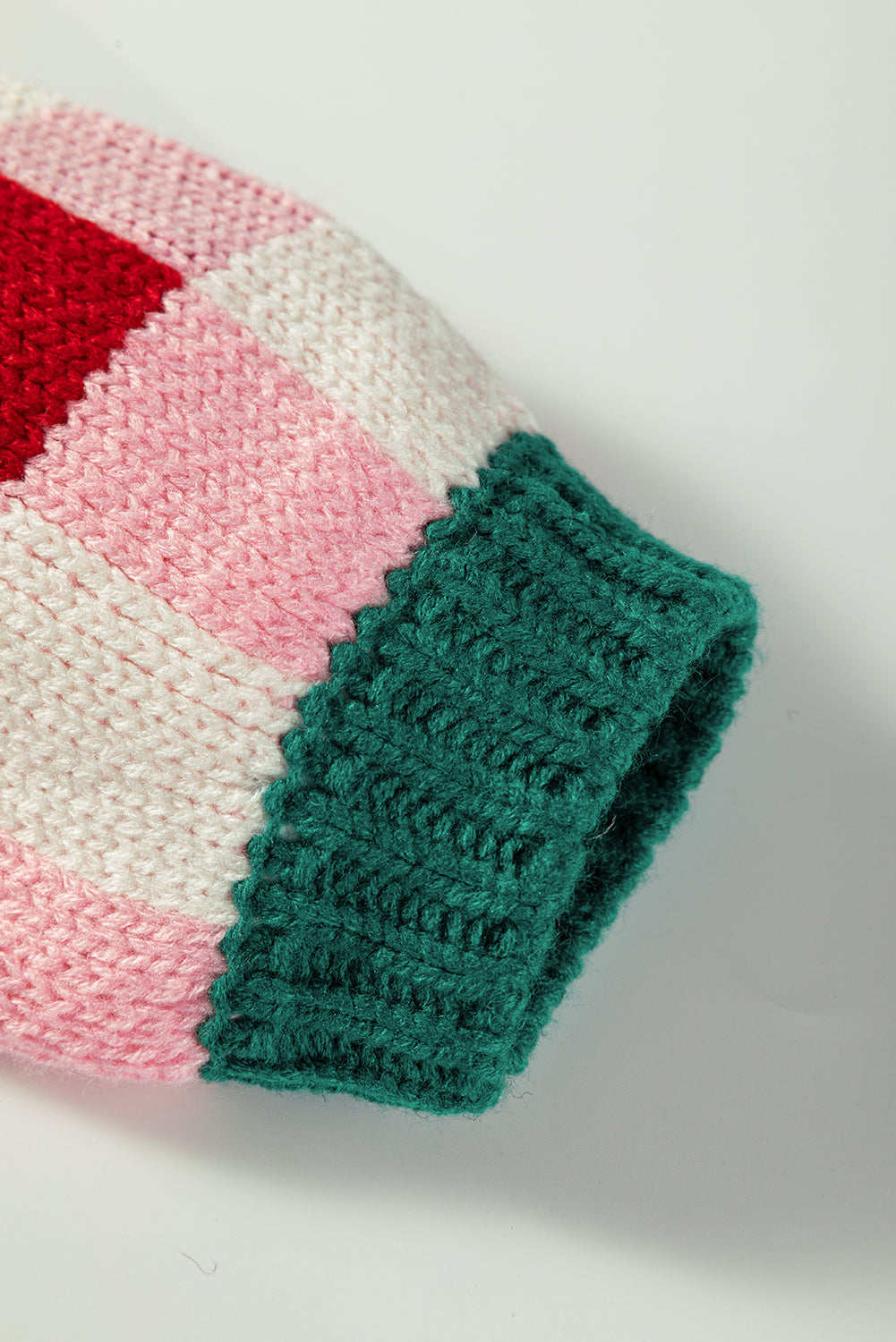 Plaid Knit Bow Knot Decor Open Front Sweater Cardigan - eAura