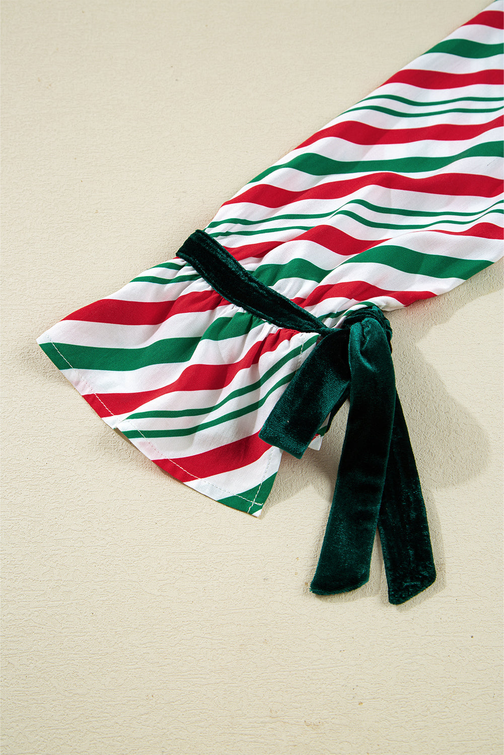 Green Stripe Christmas Pyjama Set - eAura