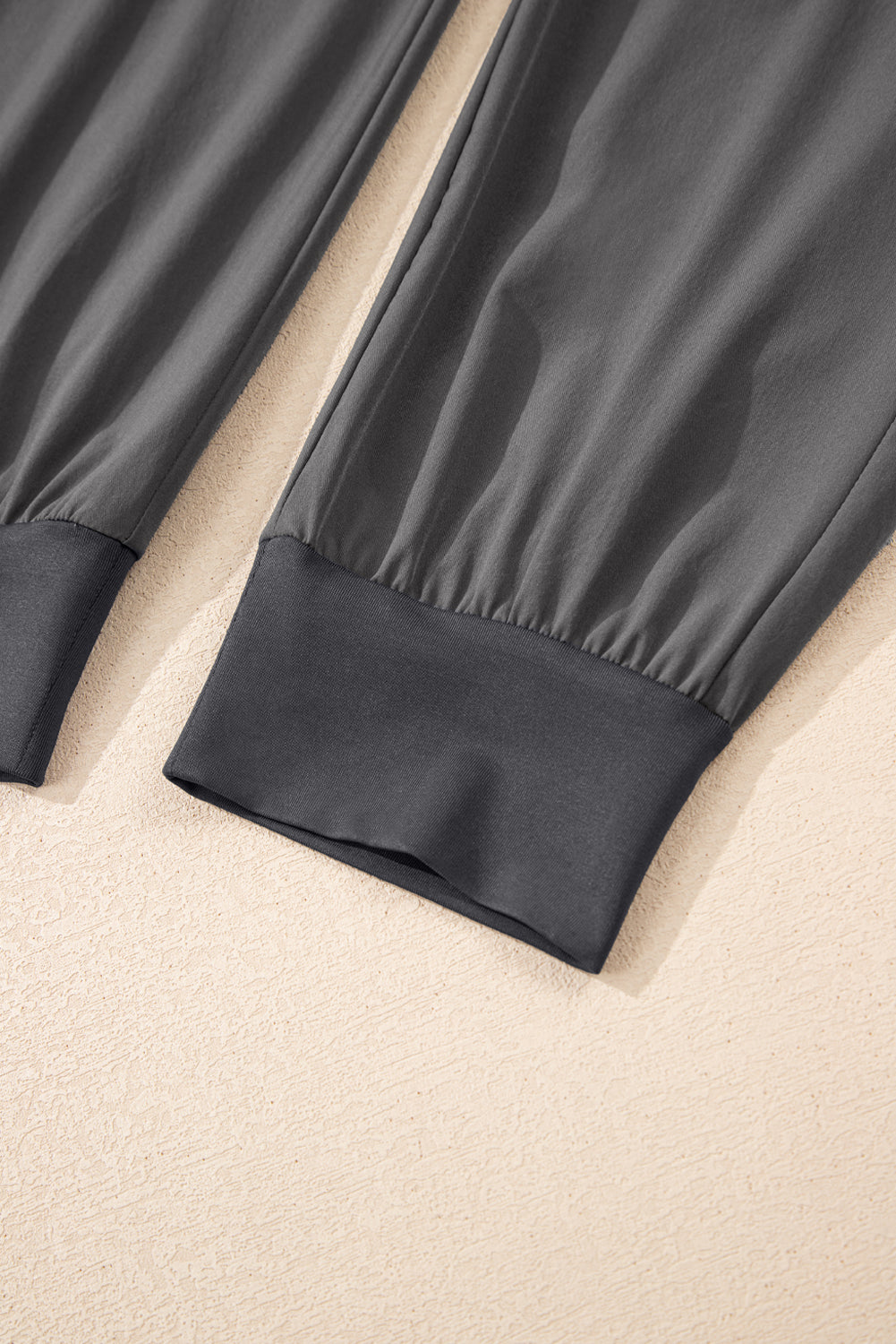 Elastic High Waist Cargo Jogger Trousers With Pockets - eAura
