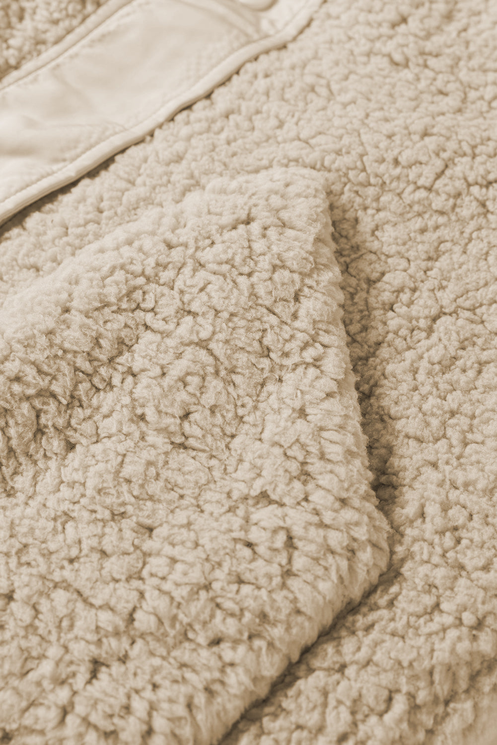 Faux Fur Snap Button Front Vest Vest with Pockets - eAura