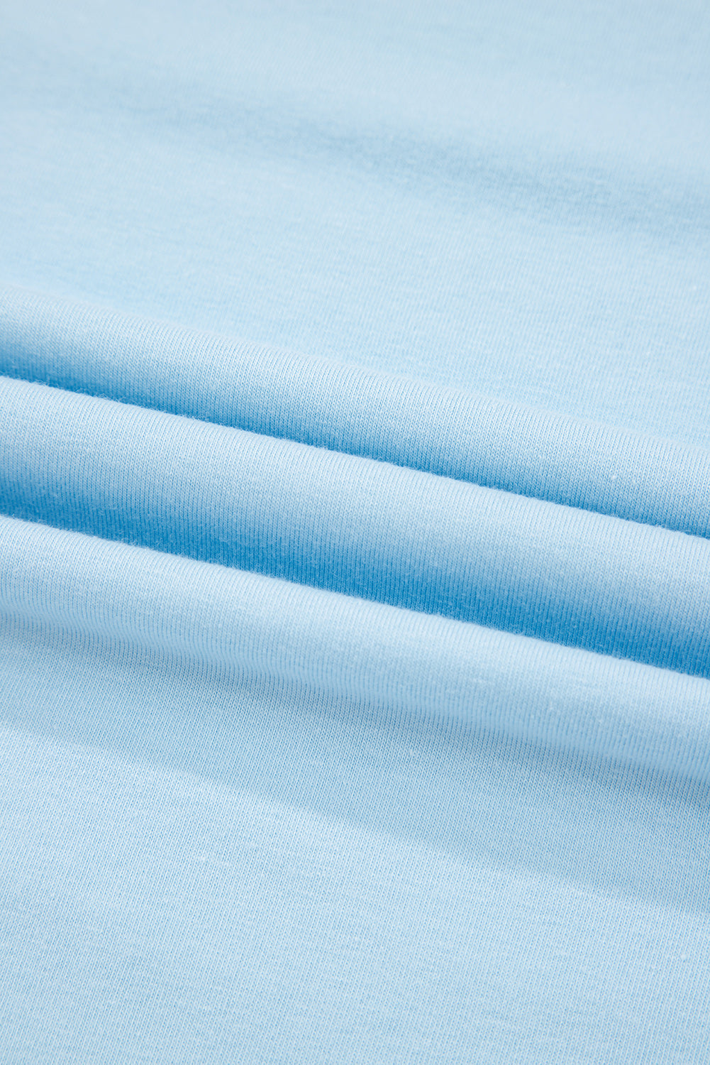 Bright Casual Plain Crew Neck Tee - eAura