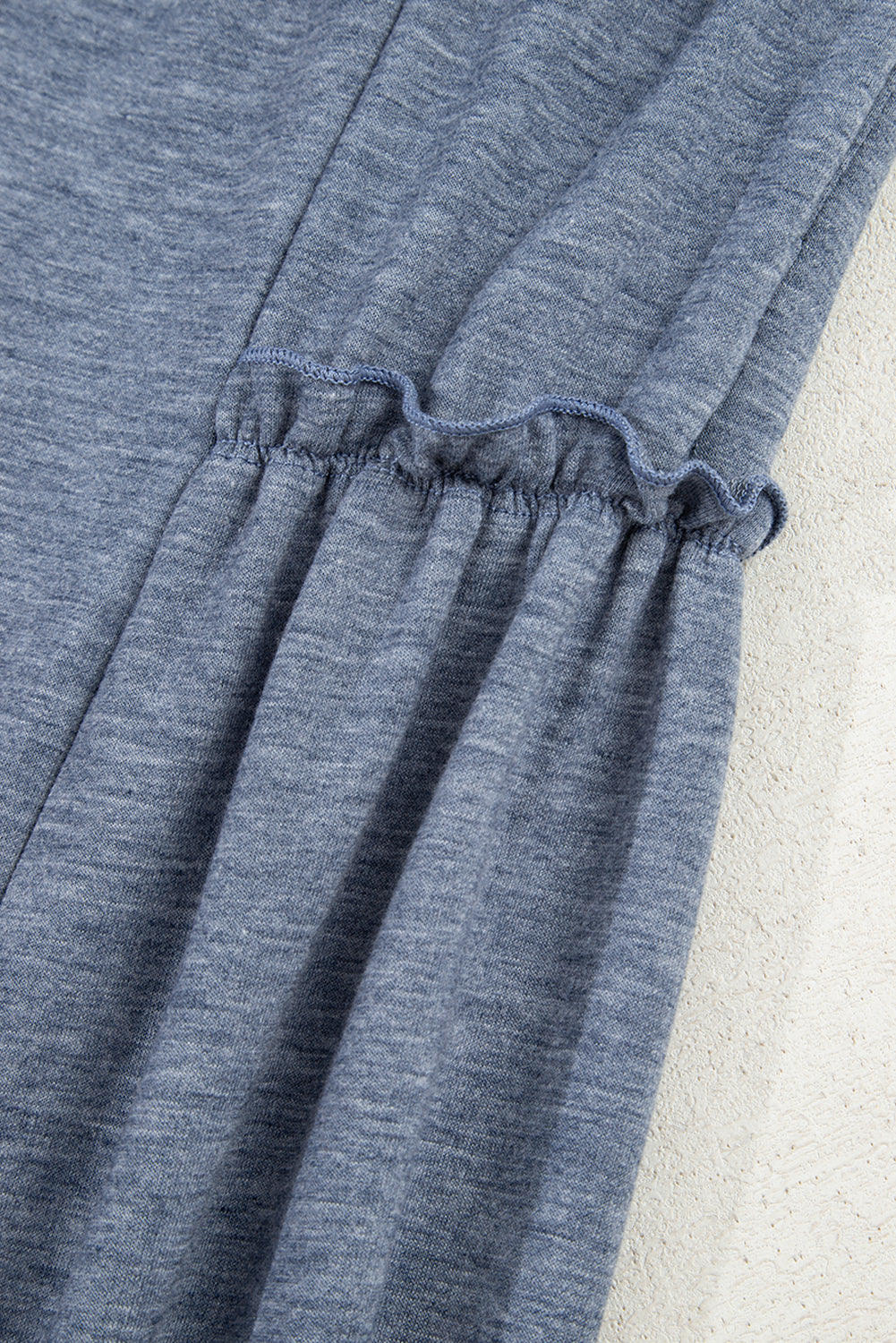 Wide Leg Drawstring Elastic Waistband Trousers - BB Fashion Outlet