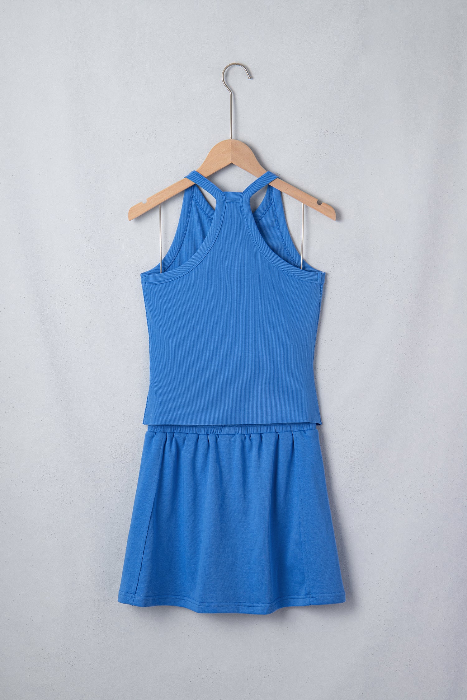 Cropped Tank Top & Mini Skort Co-ord Set