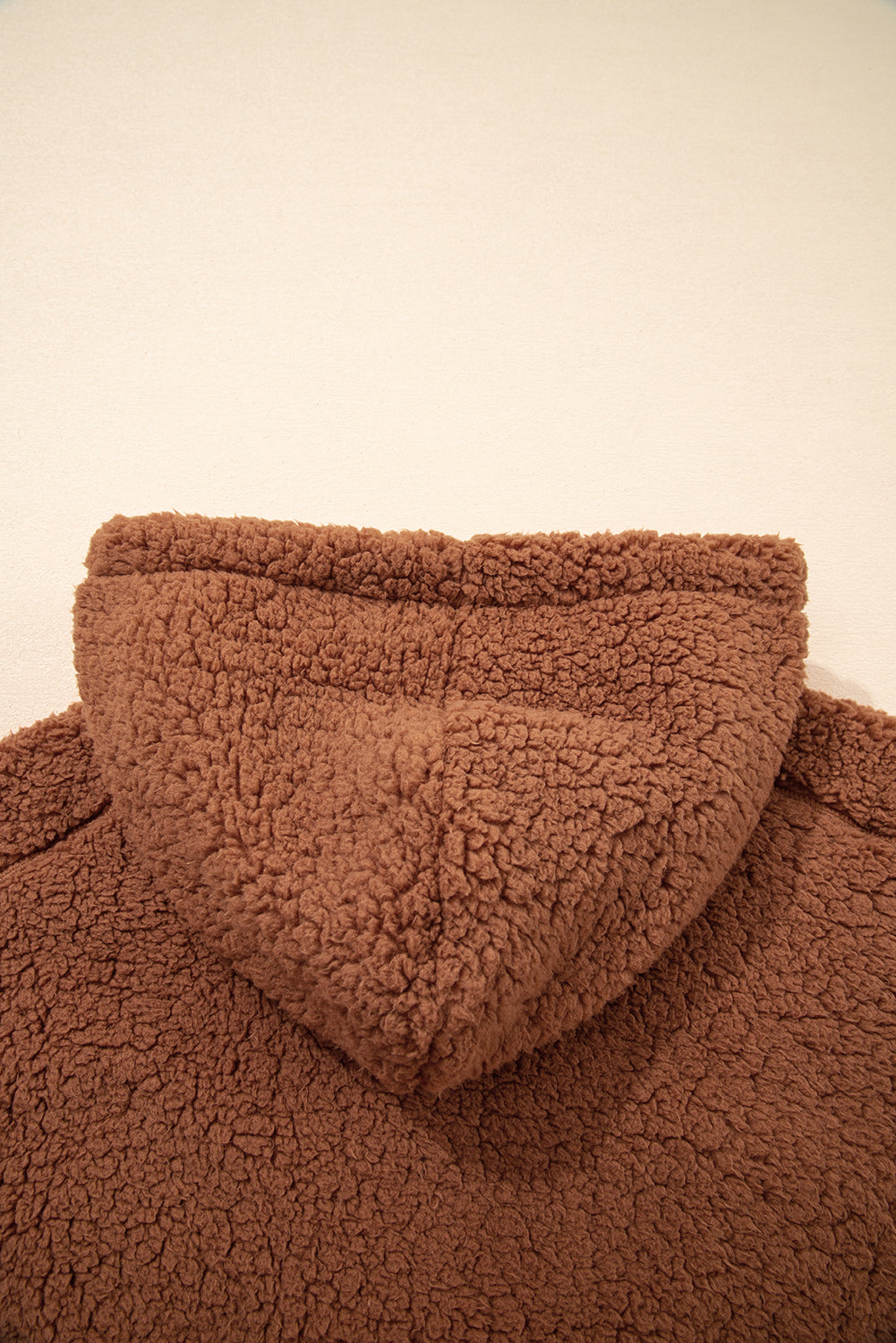 Zip-Up Hooded Sherpa Jacket - eAura