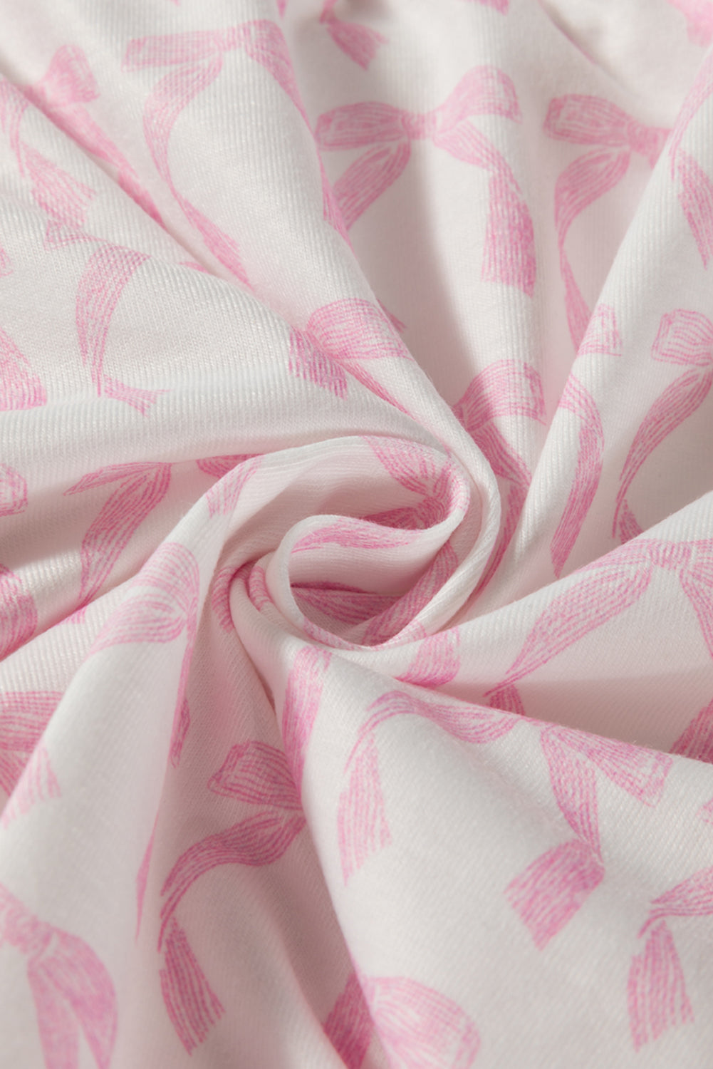 Pink Striped 3/4 Sleeve Drop Shoulder Top eAura