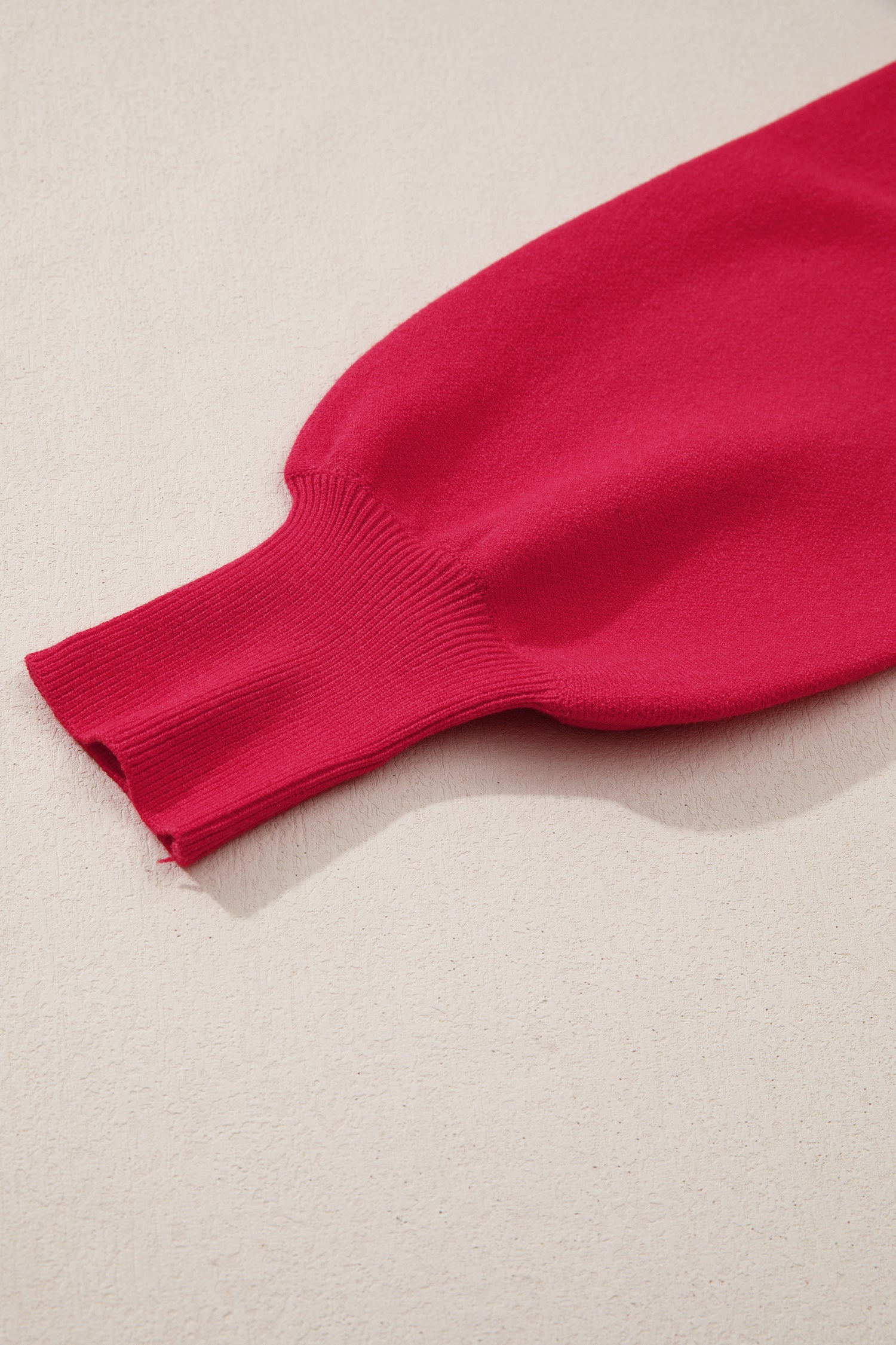 HO MERRY CHRISTMAS Drop Shoulder Loose Sweater - Sweaters & Cardigans/Sweaters