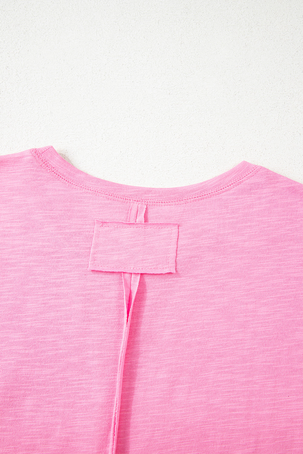 Pink Loose Fit Half Sleeve T Shirt and Skirt Set eAura