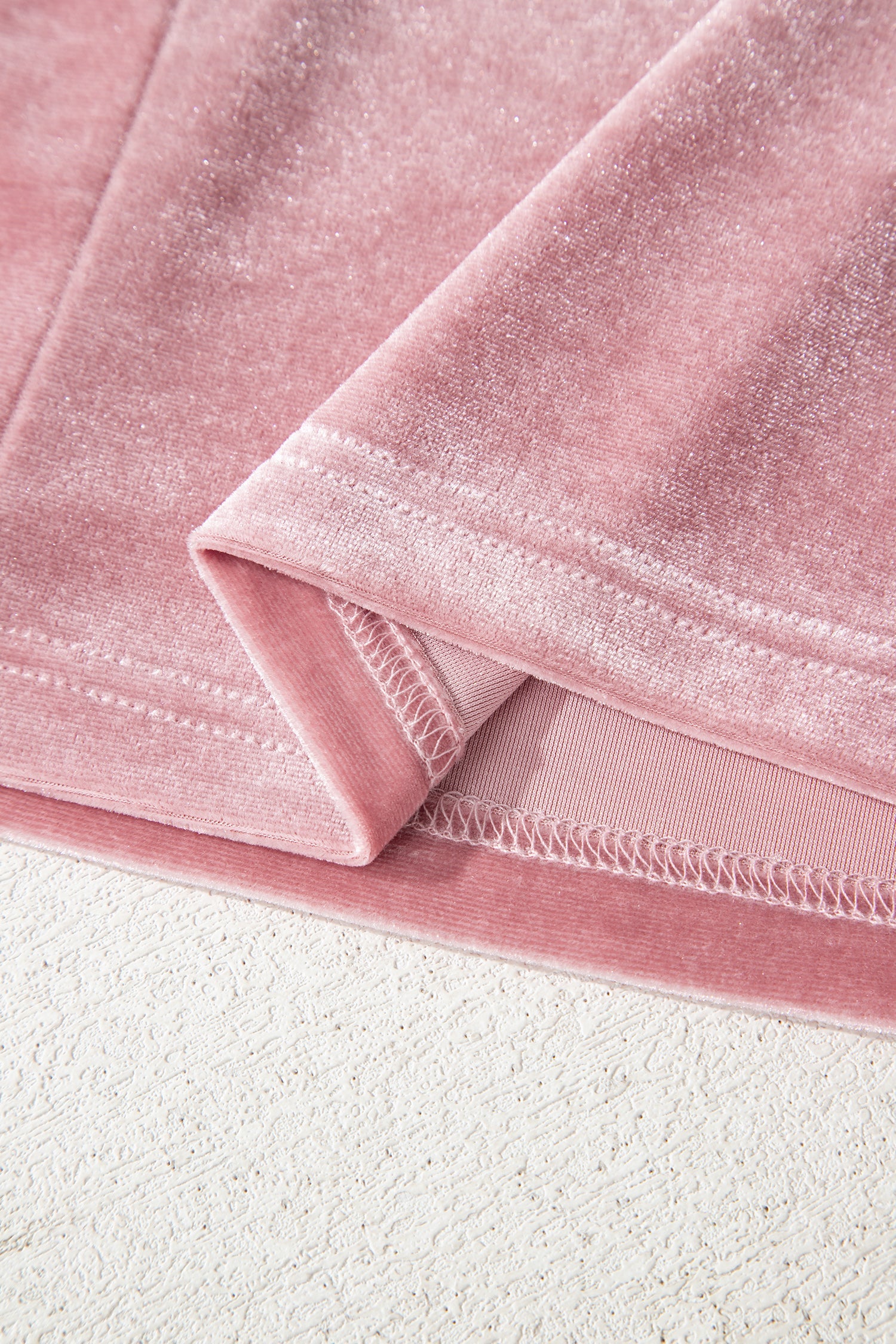 Velvet Ribbon Bow Knot Long Sleeve Blouse - eAura