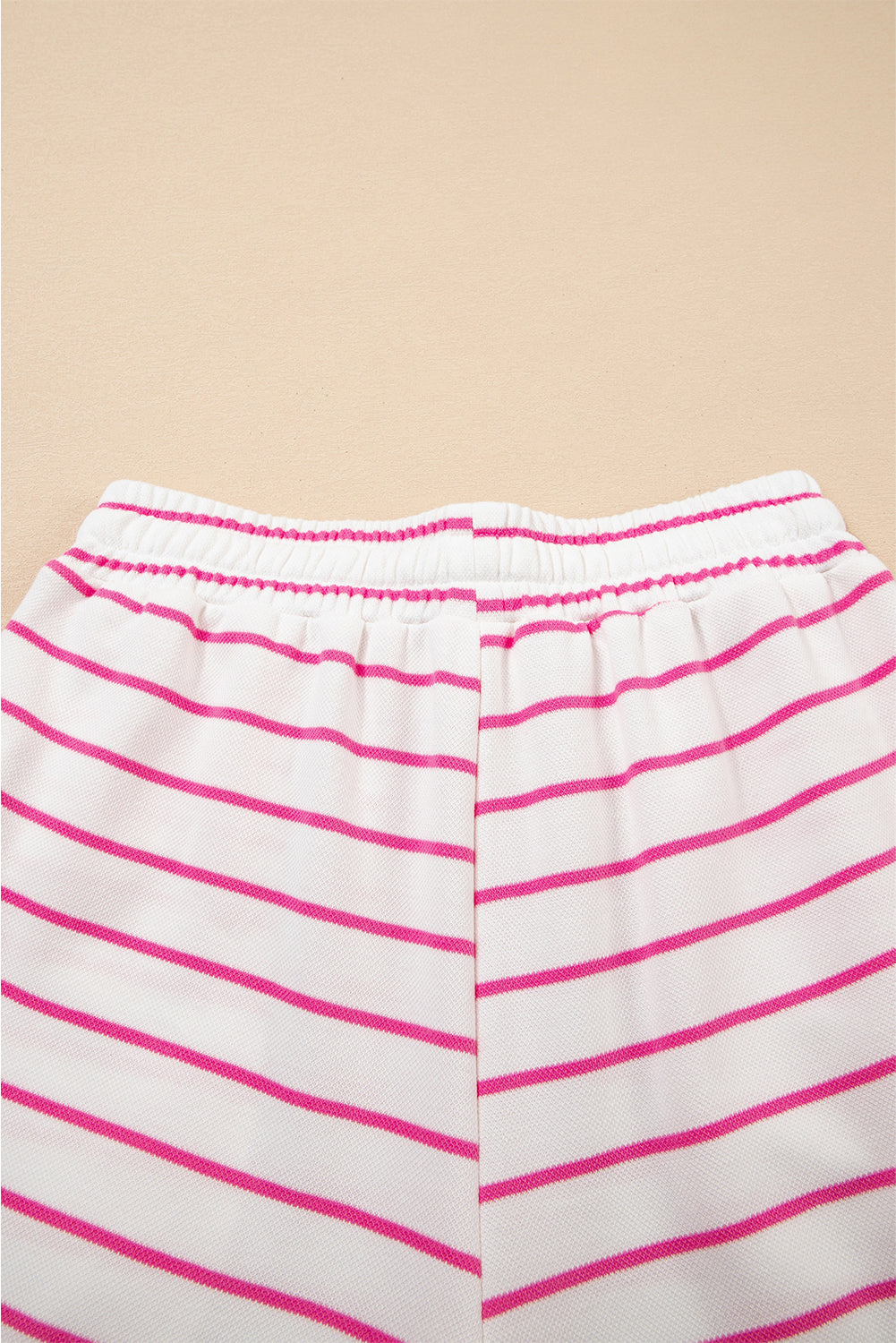 Stripe Casual Wide Leg 2pcs Trousers Co-ord Set BB Fashion Outlet